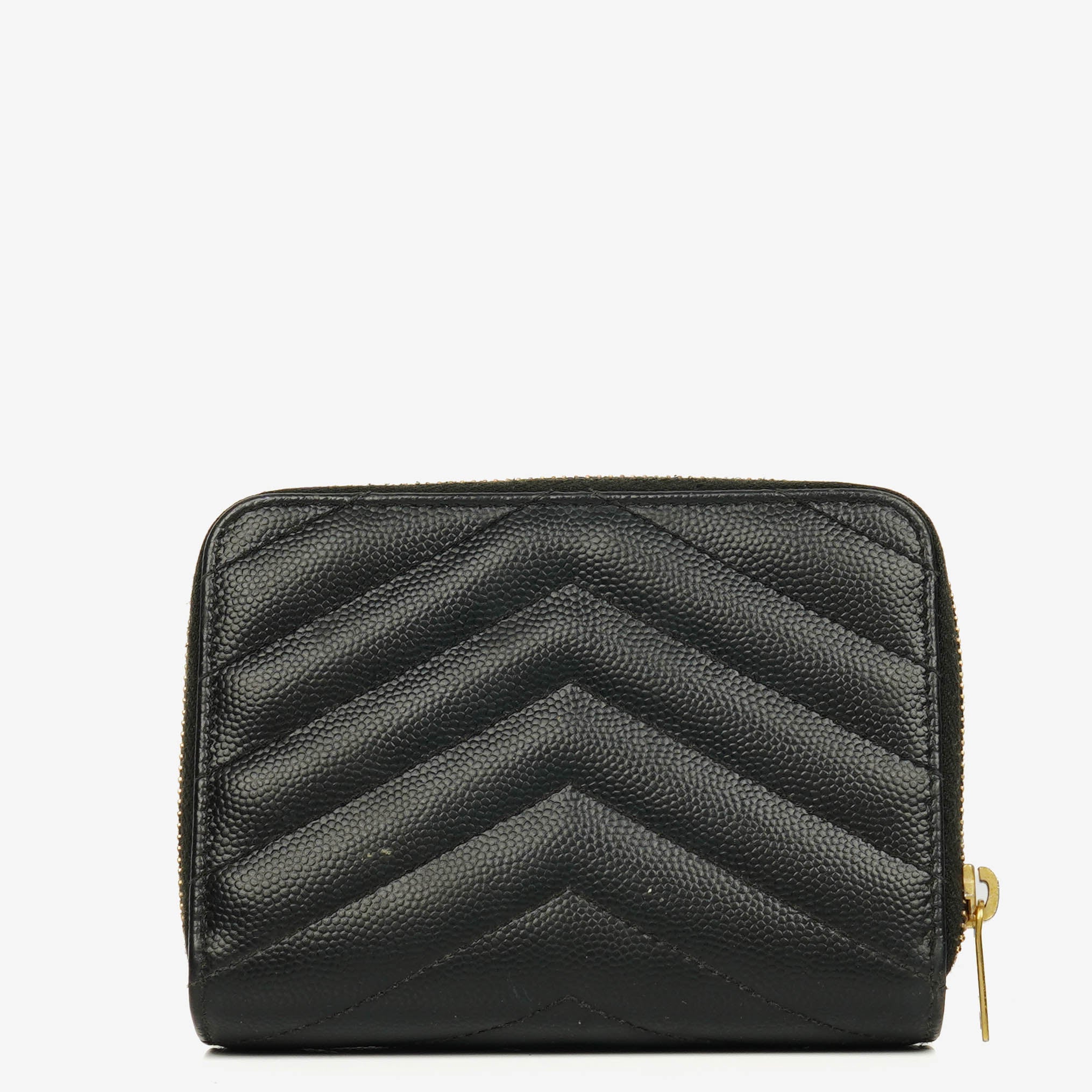 Yves Saint Laurent Cassandre Matelassé Leather Wallet