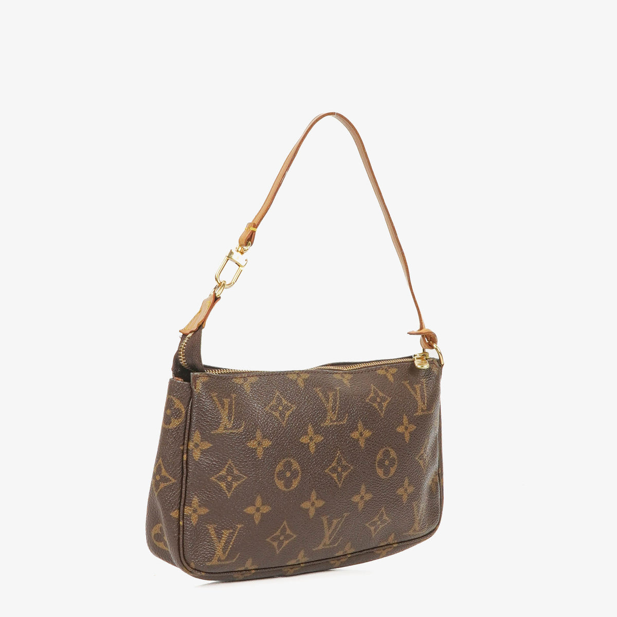 Louis Vuitton Pochette Accessoires Monogram Canvas Clutch Handbag