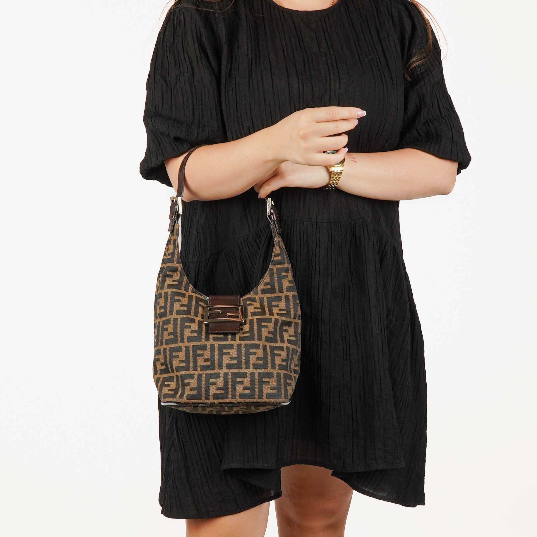Fendi Zucca Shoulder Bag