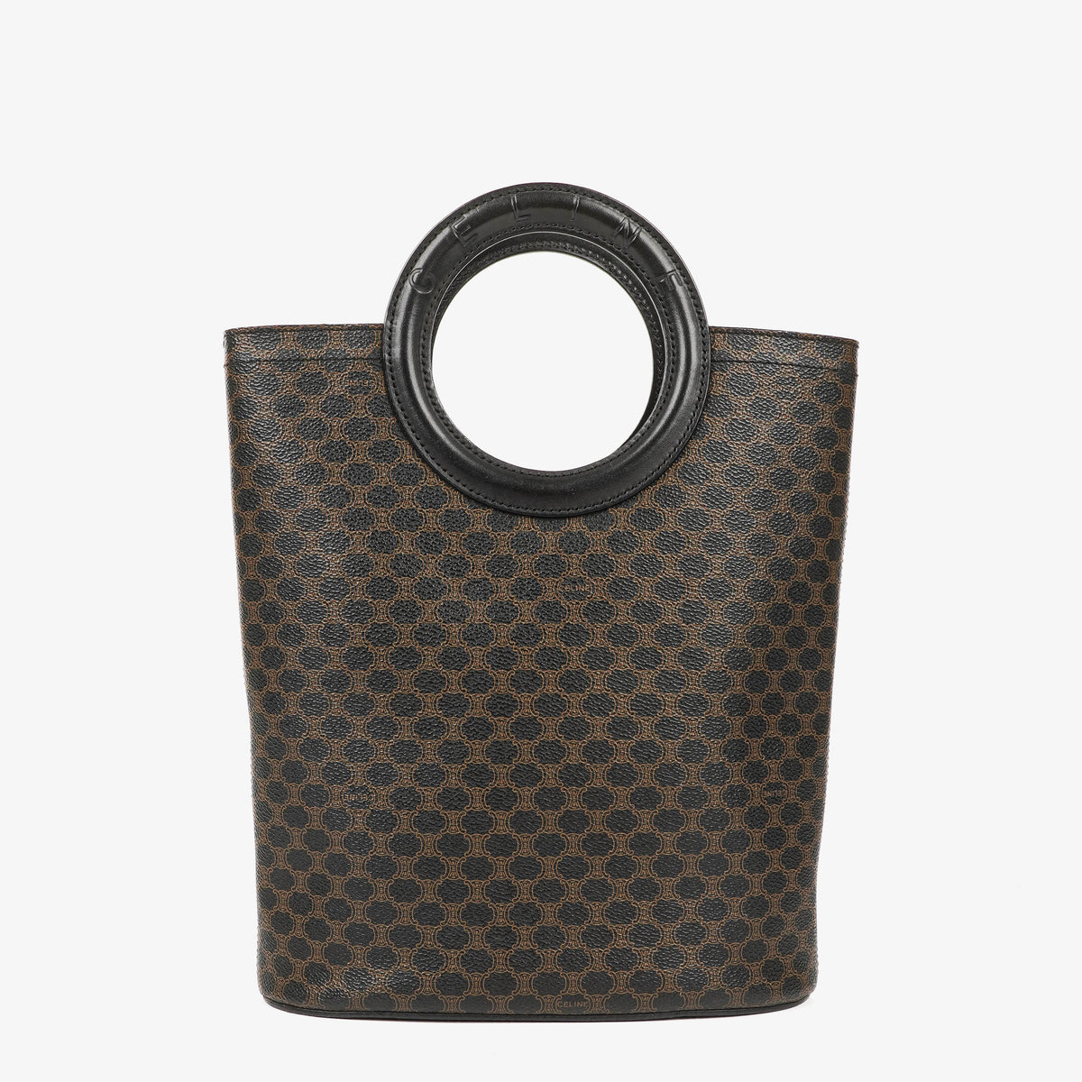 Celine Macadam Top Handle Tote Bag