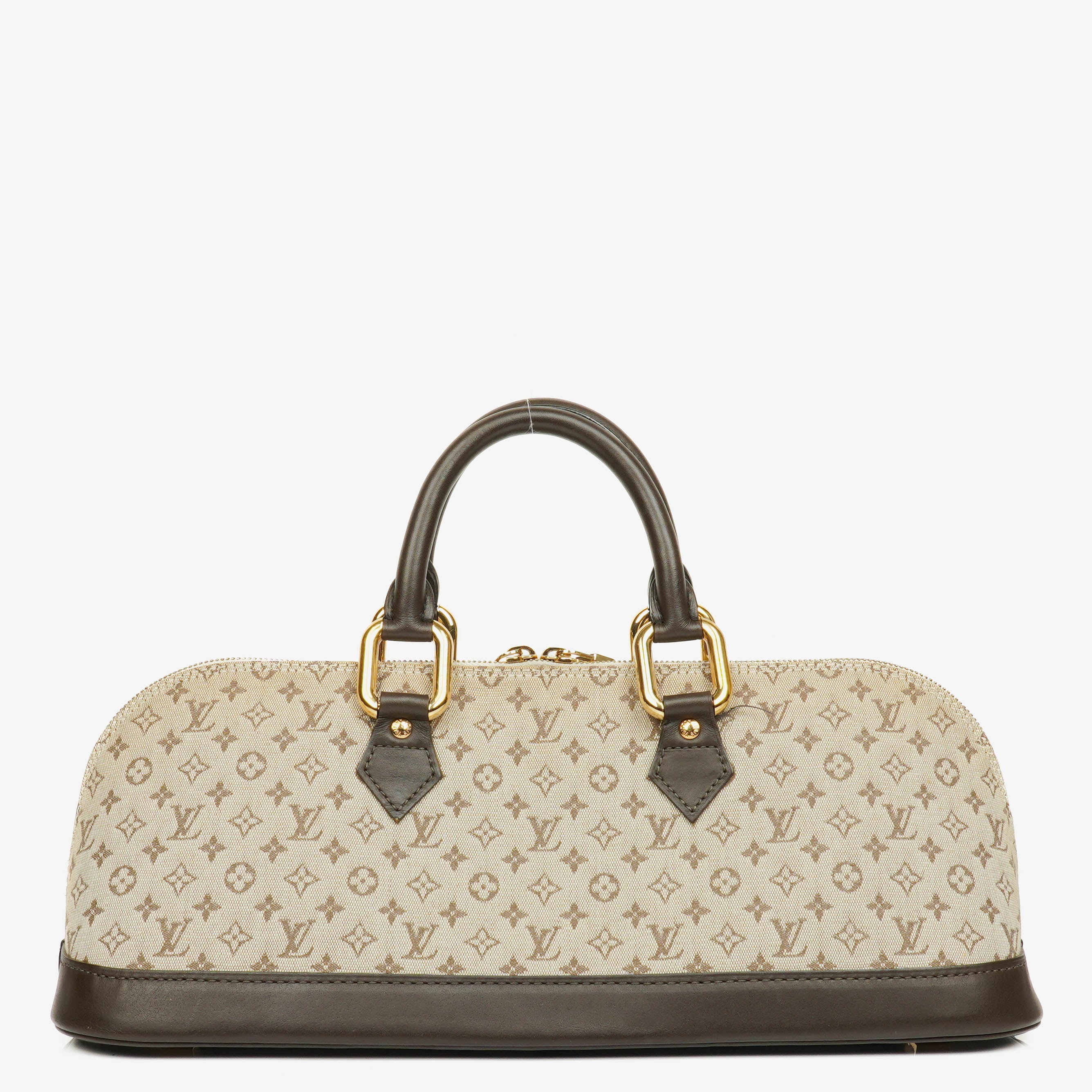 Louis Vuitton Monogram Mini Lin Alma Long Handbag 