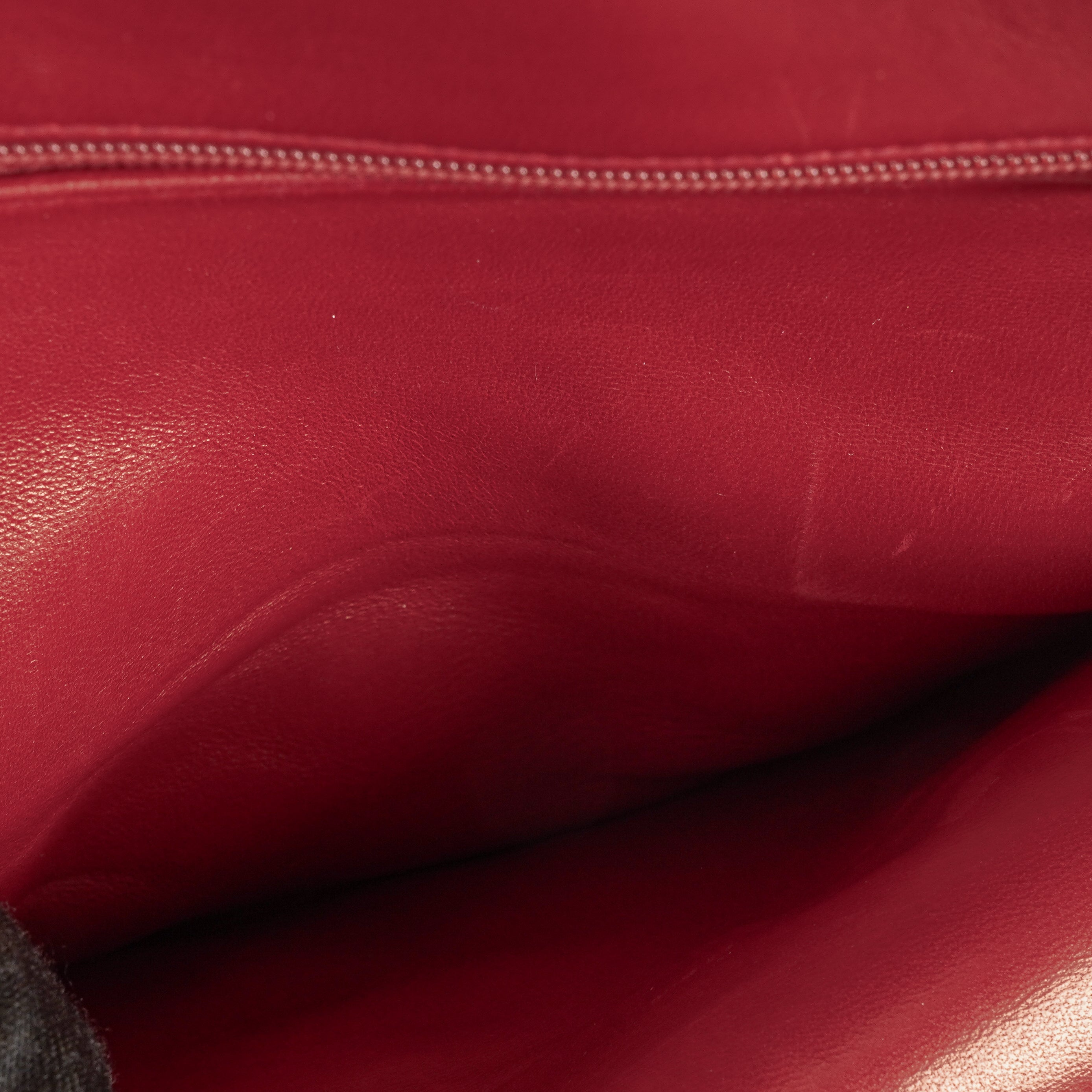 Chanel Small Classic Double Flap Bag Red Quilted Lambskin With 24K Gold-Plated Hardware
