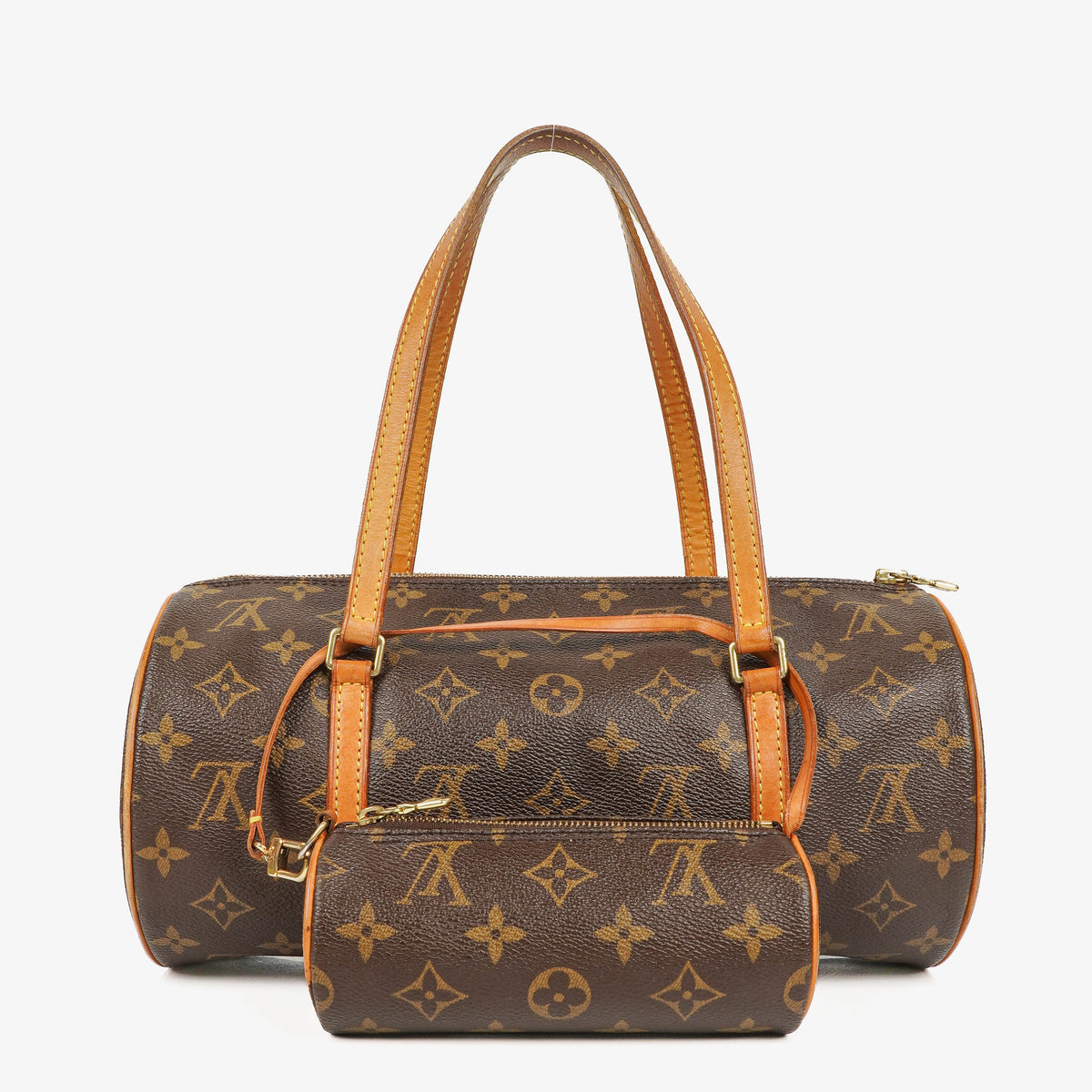 Louis Vuitton Papillon 30 Vintage Monogram Canvas Handbag