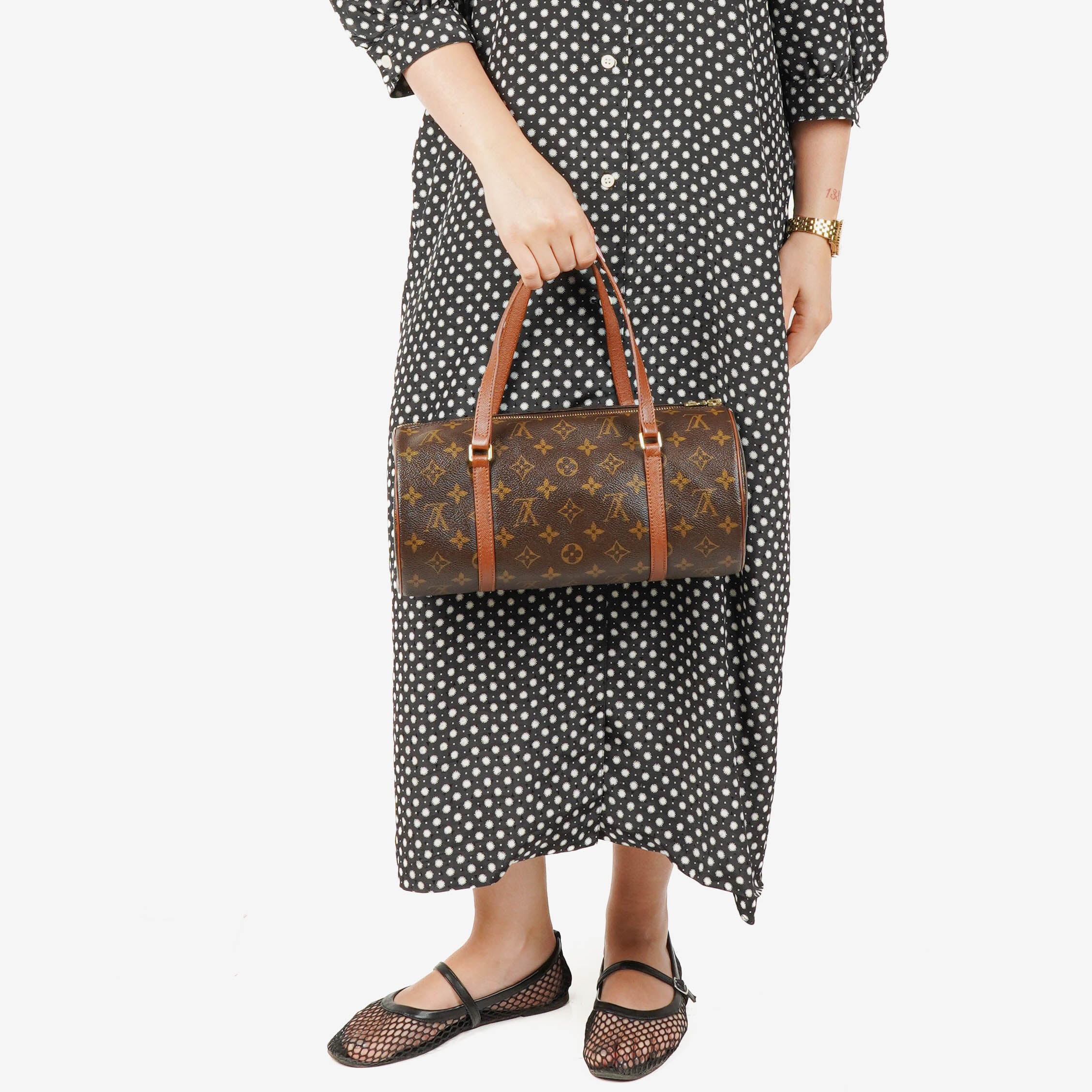 Louis Vuitton Papillon 30 Vintage Monogram Canvas