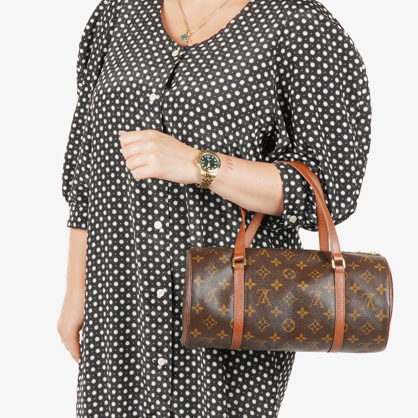 Louis Vuitton Papillon 30 Vintage Monogram Canvas