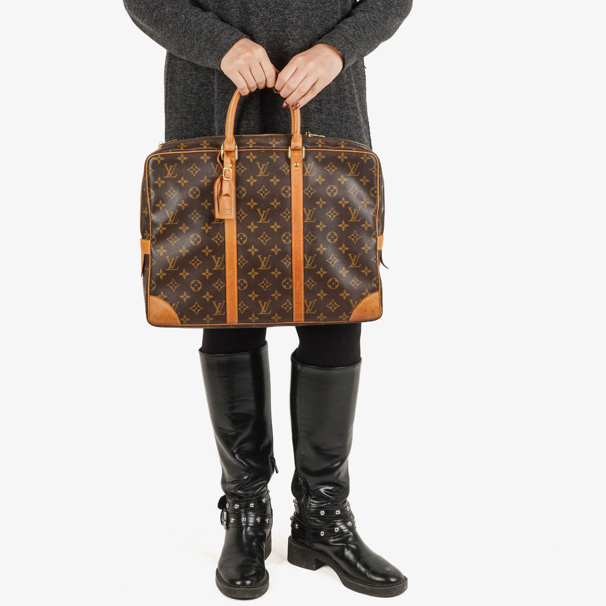 Louis Vuitton Monogram Porte Documents Voyage Briefcase