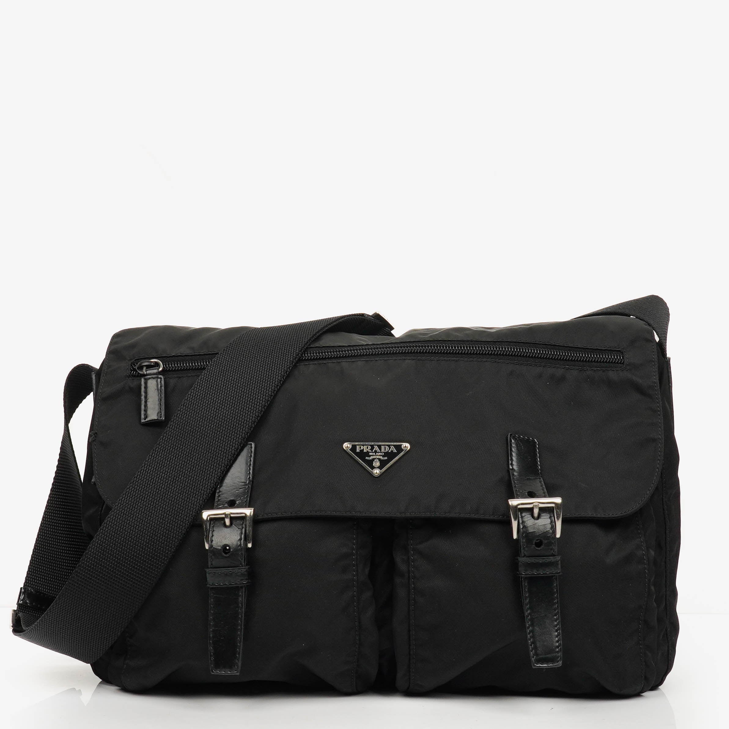 Prada Vela Sport Nylon Shoulder Bag