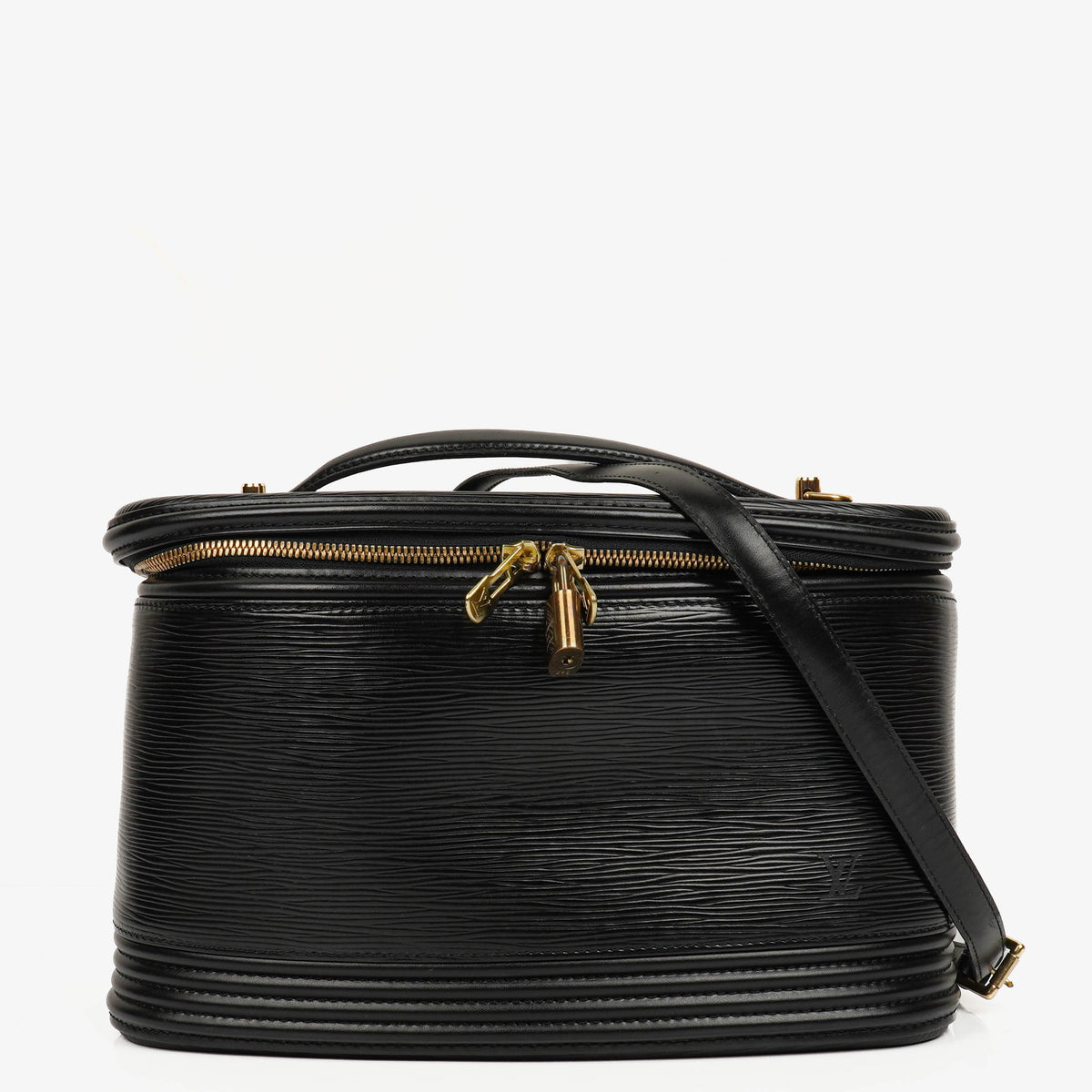 Louis Vuitton Nice Black EPI Leather Vanity Case