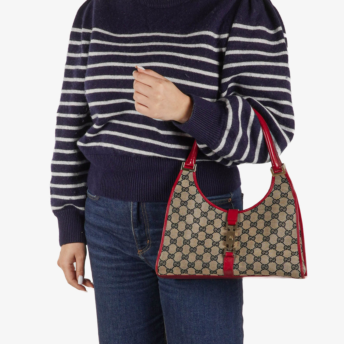 Gucci GG Canvas Jackie Bag