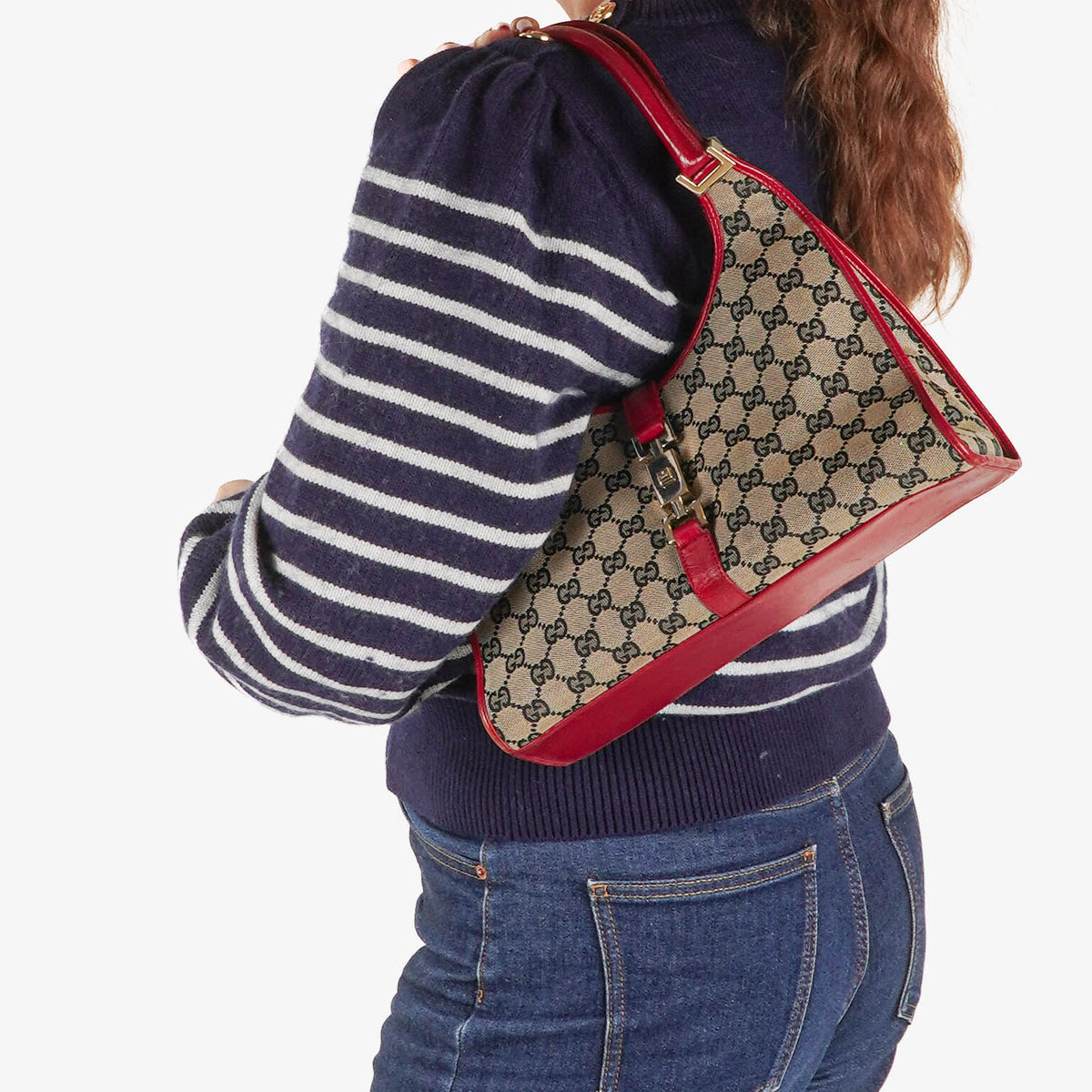 Gucci GG Canvas Jackie Bag