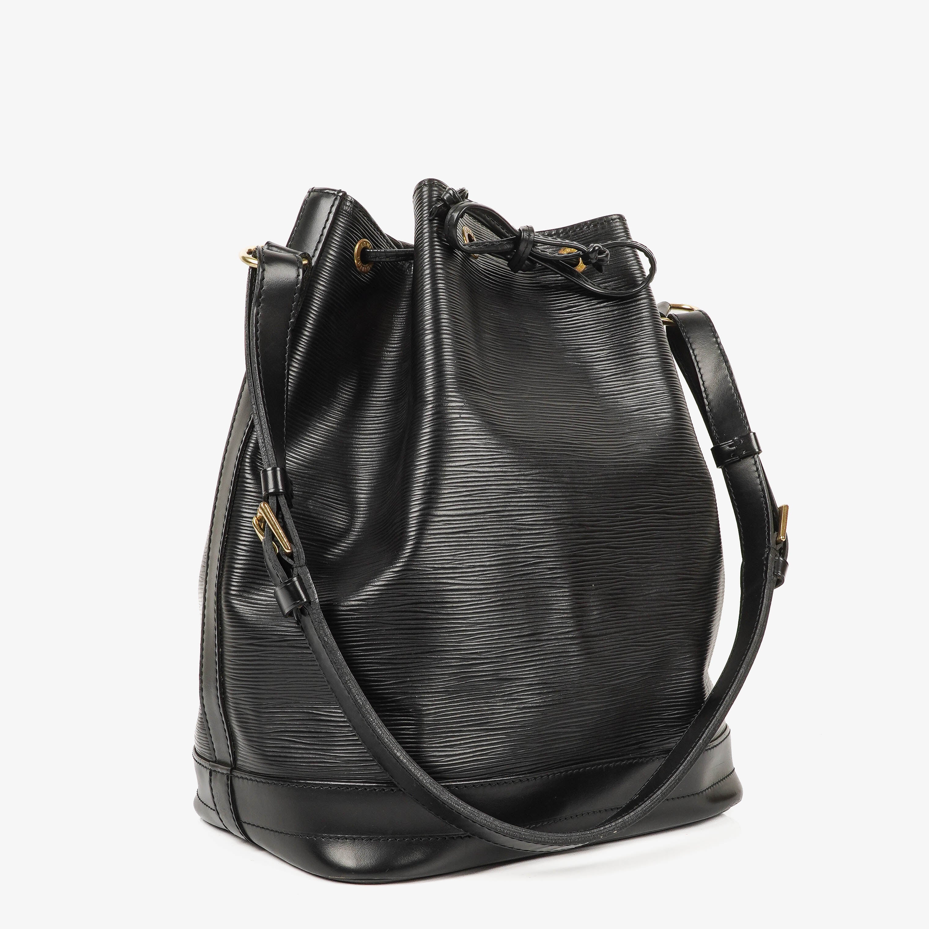 Louis Vuitton Noe Grande GM Black Epi Leather Shoulder Bag