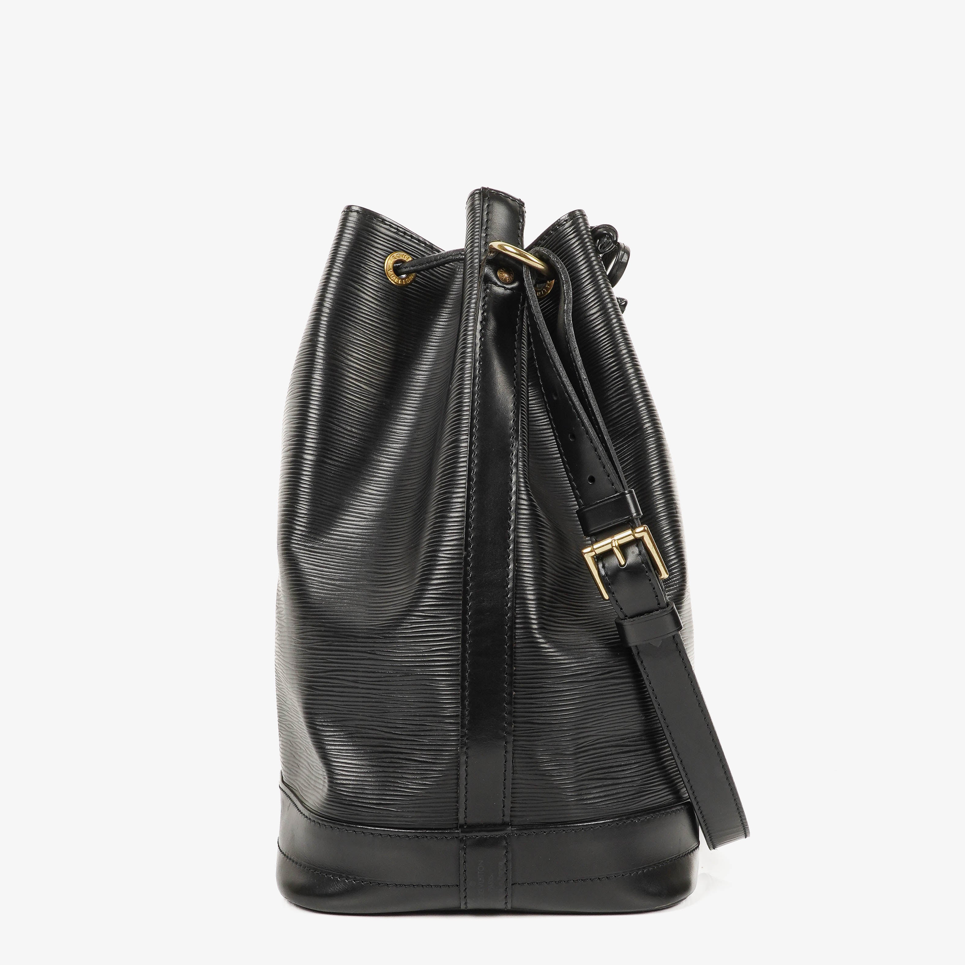 Louis Vuitton Noe Grande GM Black Epi Leather Shoulder Bag