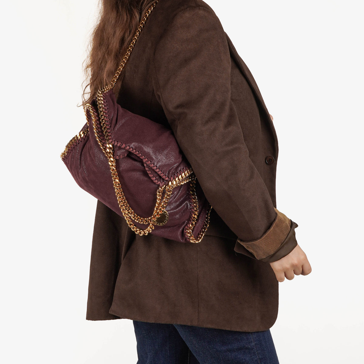 Stella McCartney Falabella Tote Vegan Shaggy Deer