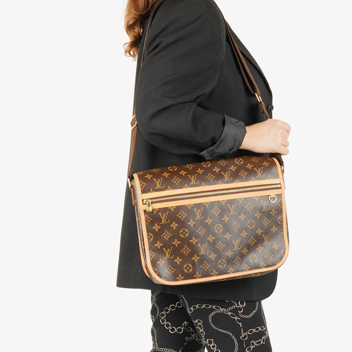 Louis Vuitton Bosphore Monogram Canvas Messenger Bag