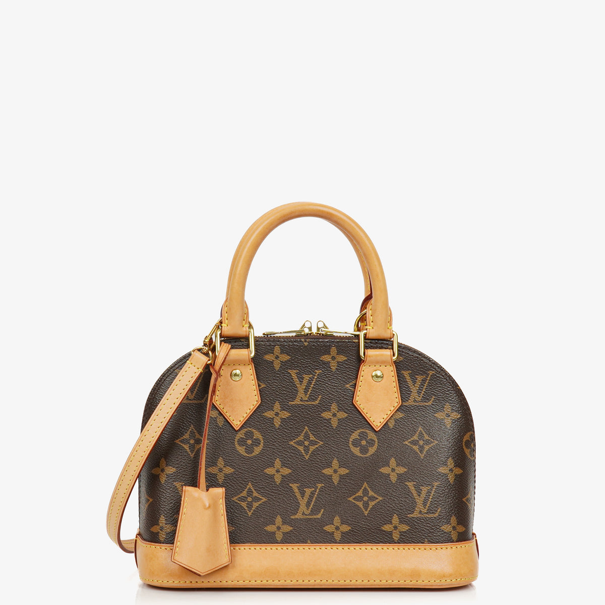 Louis Vuitton Alma BB Monogram Canvas Handbag