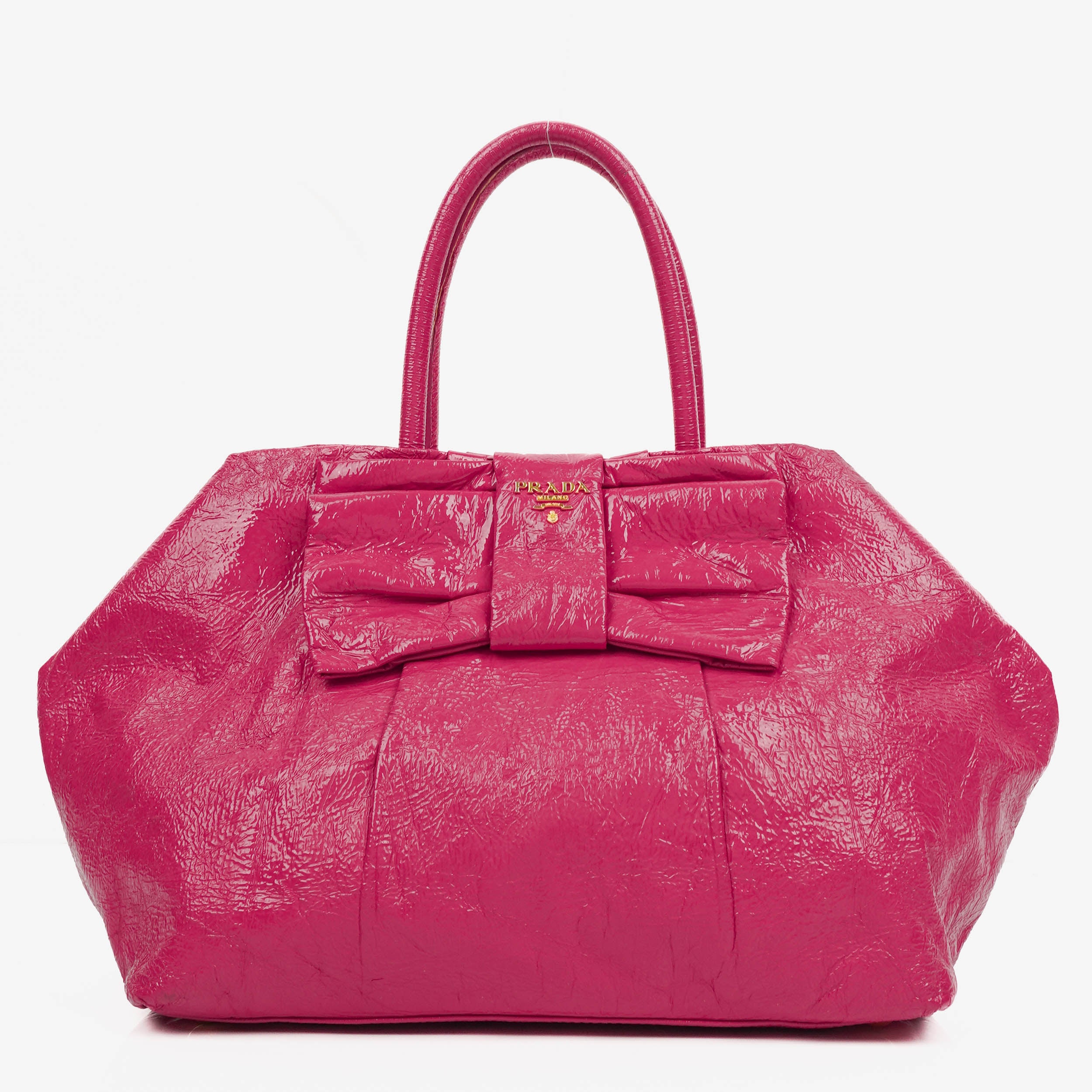 Prada Vernice Fiocco Fuxia Bag