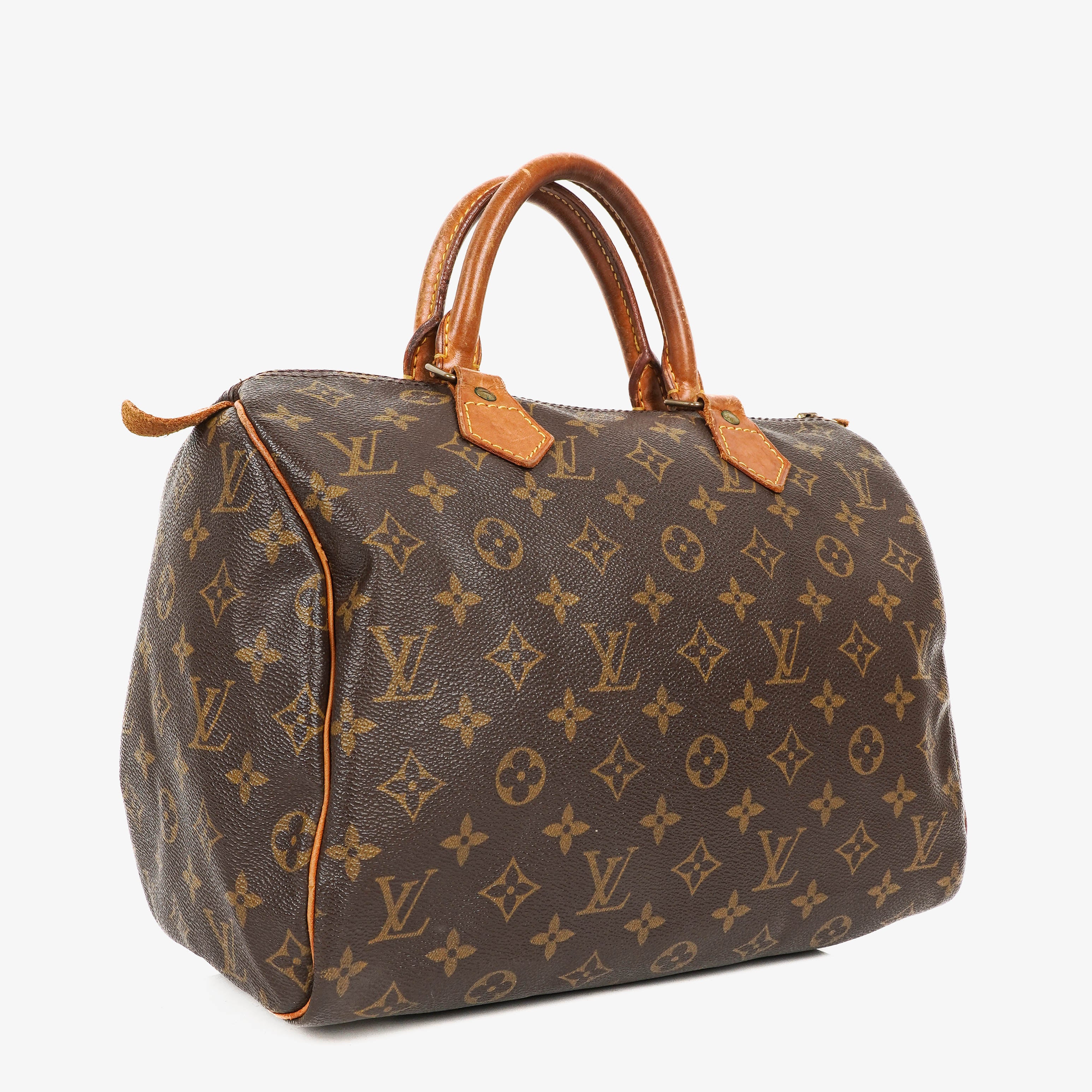 Louis Vuitton Speedy 30 Monogram Canvas Handbag