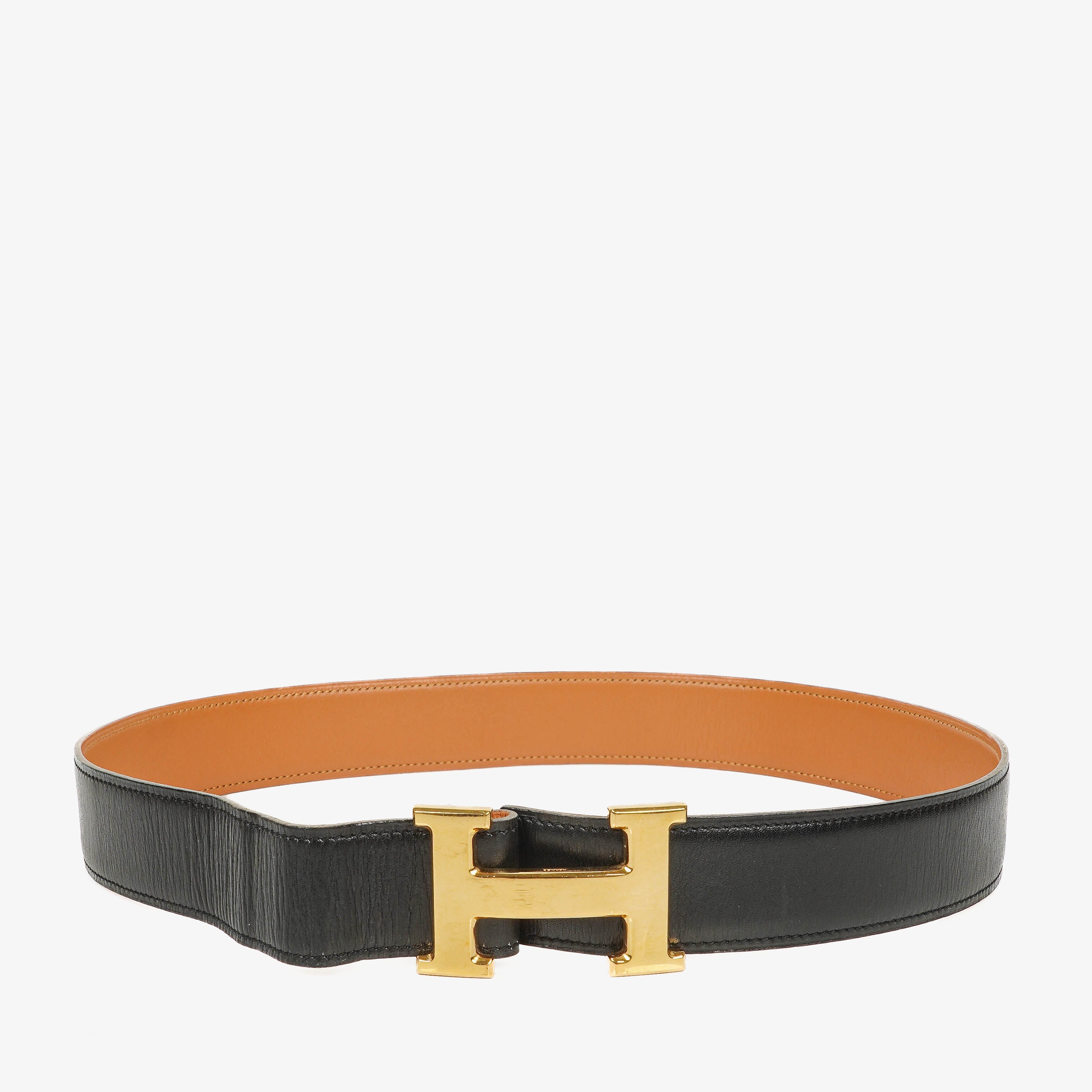 Cinturón Hermes H de cuero de 31 mm