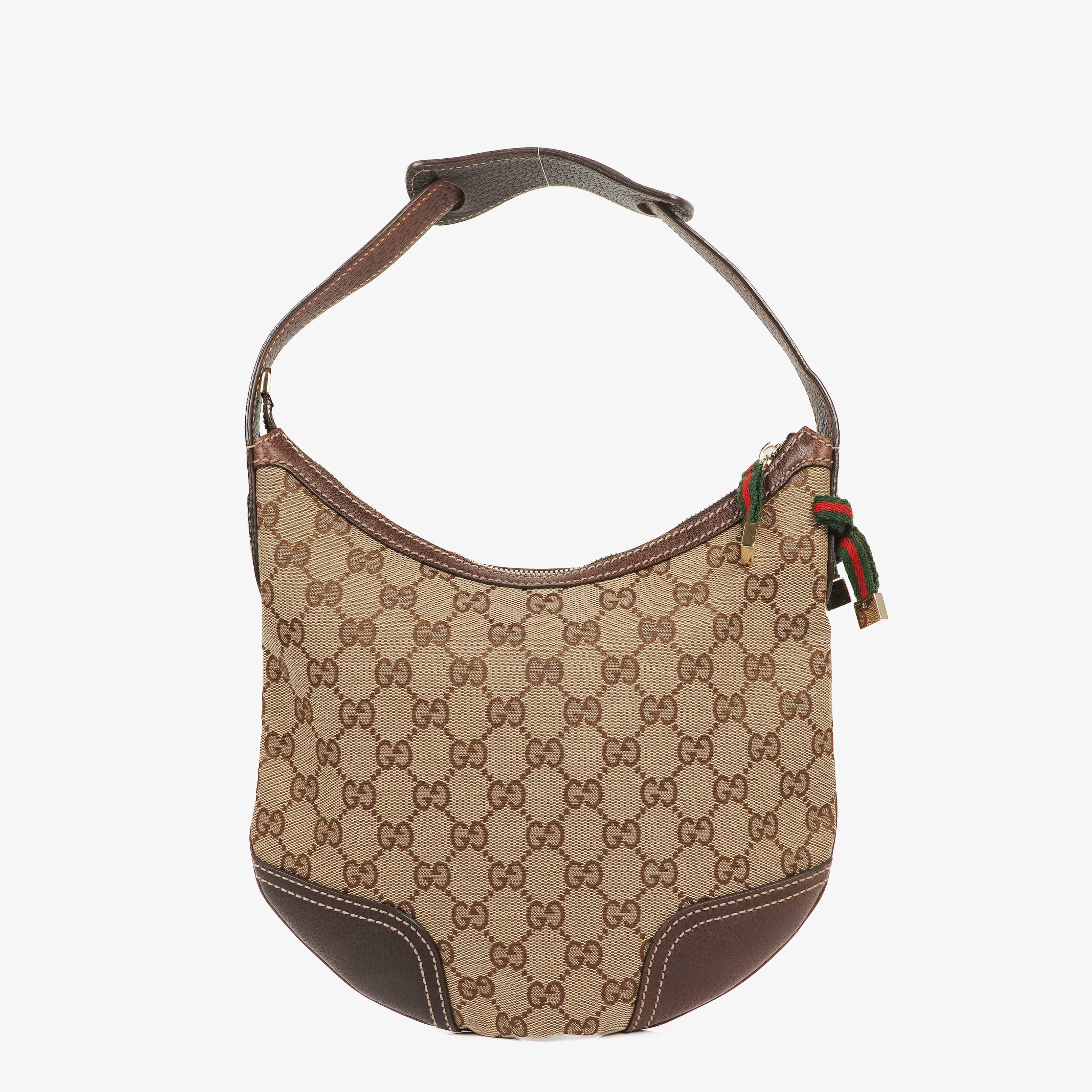 Gucci Princy Beige/Ebony GG Canvas Shoulder Bag