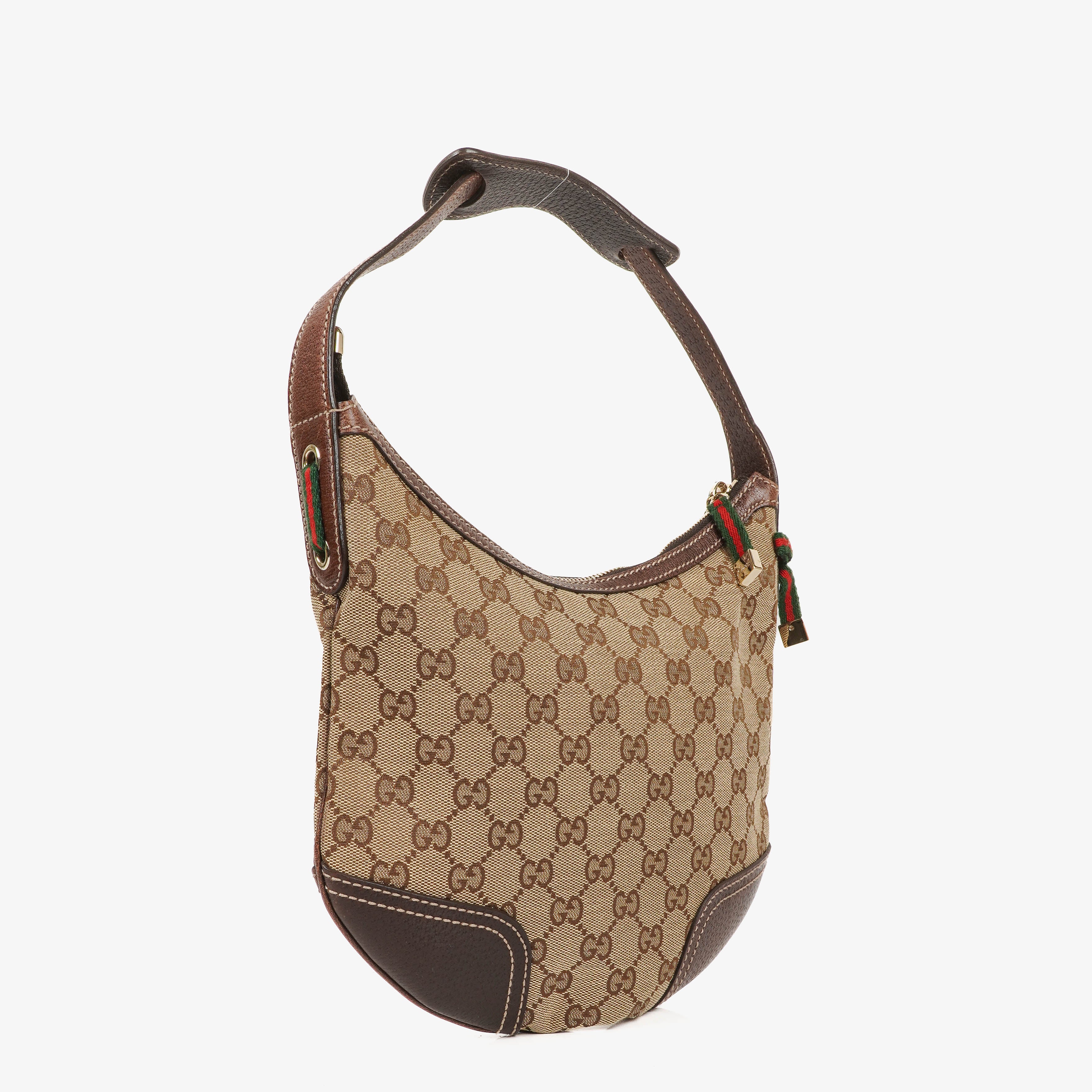 Gucci Princy Beige/Ebony GG Canvas Shoulder Bag