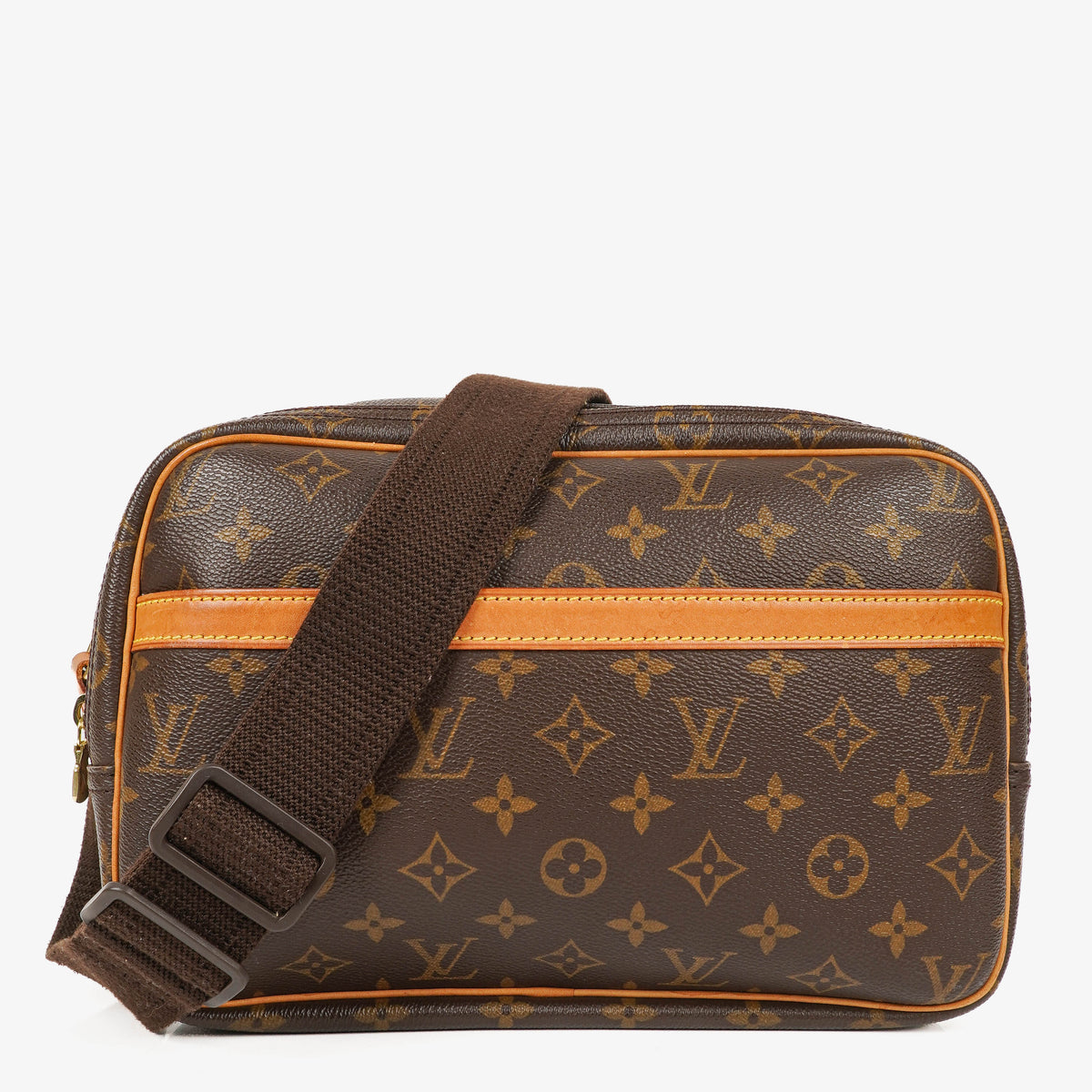Louis Vuitton Monogram Coated Canvas Reporter Bag