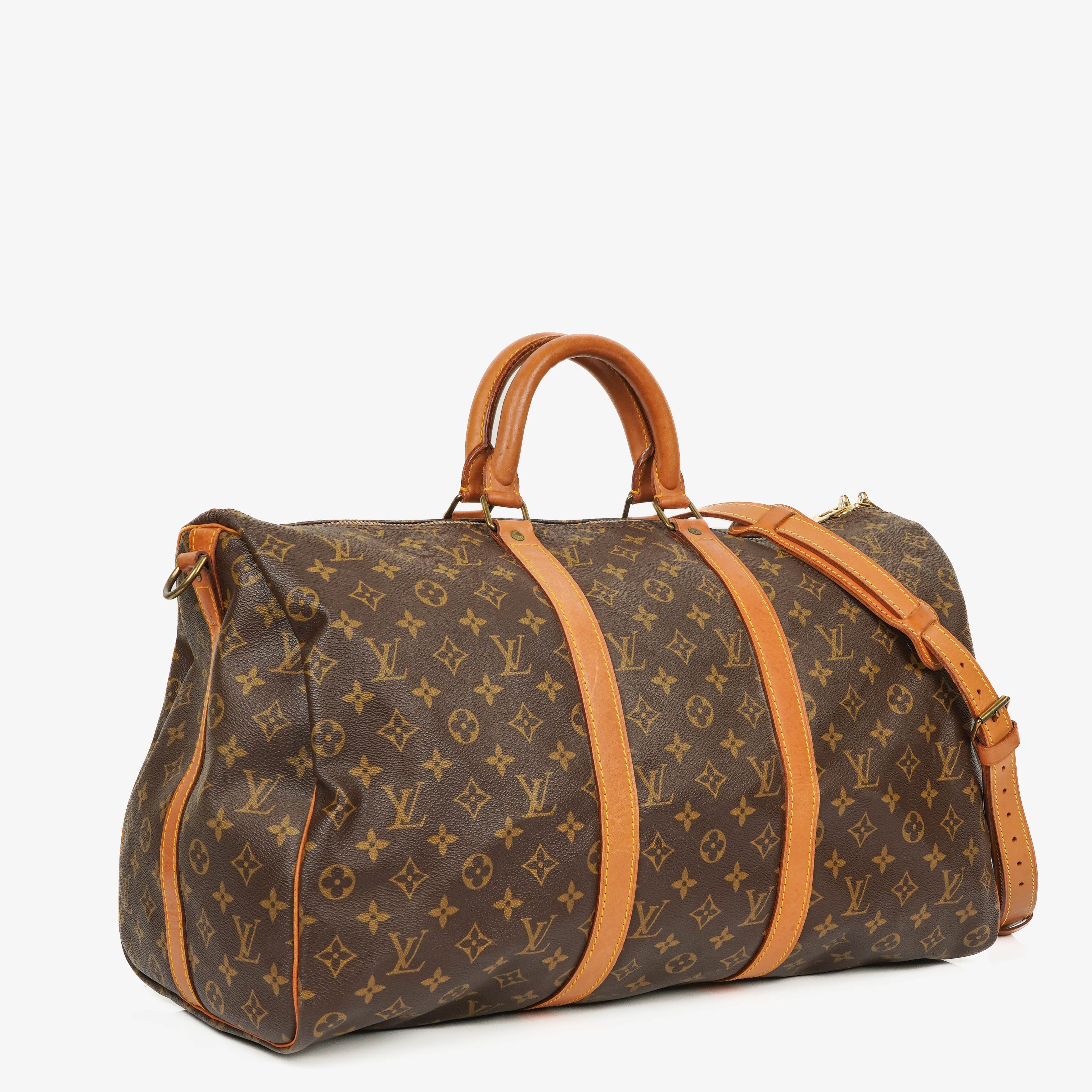 Louis Vuitton Keepall 50 Sac de Voyage en Toile Monogramme