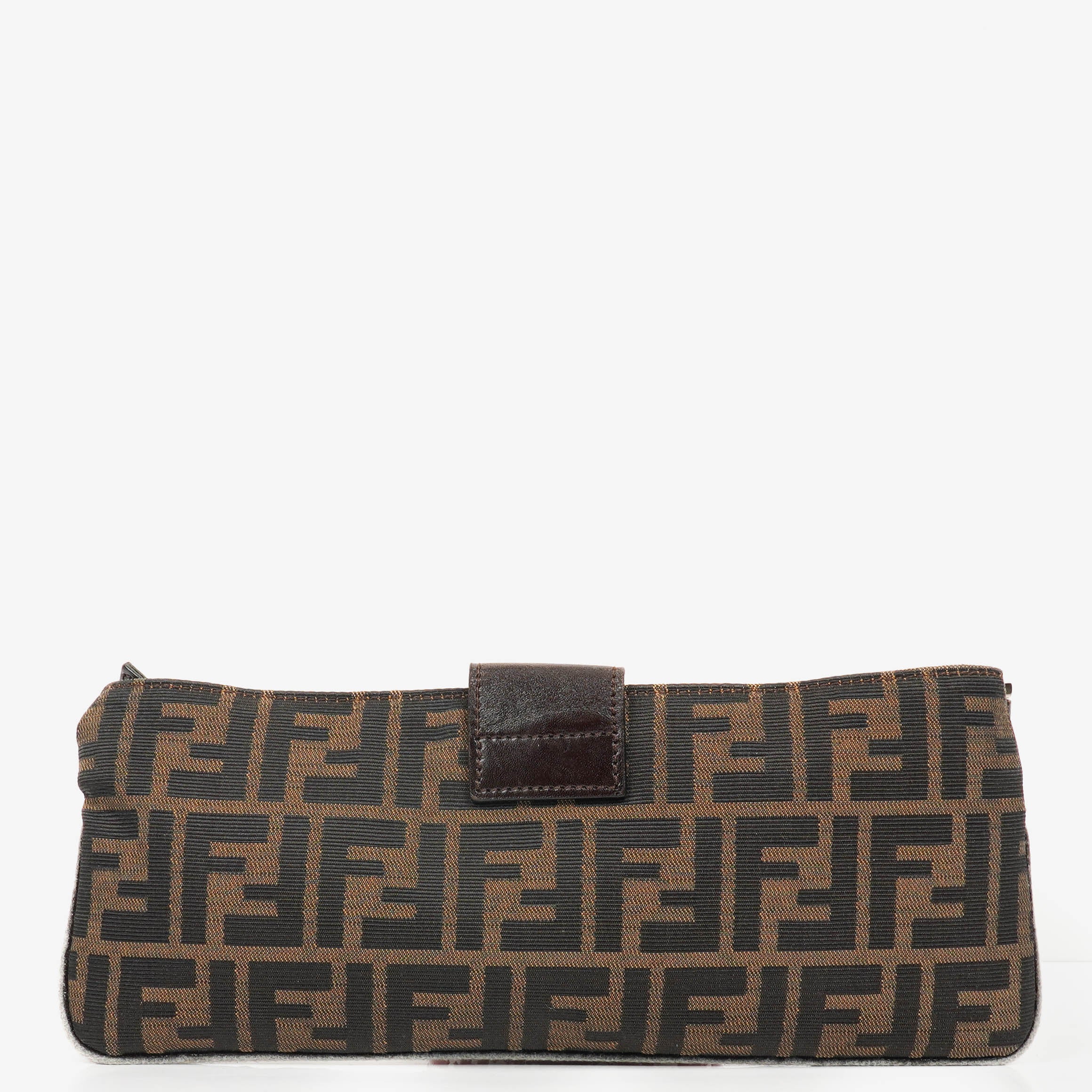 Fendi Baguette Zucca Shoulder Bag