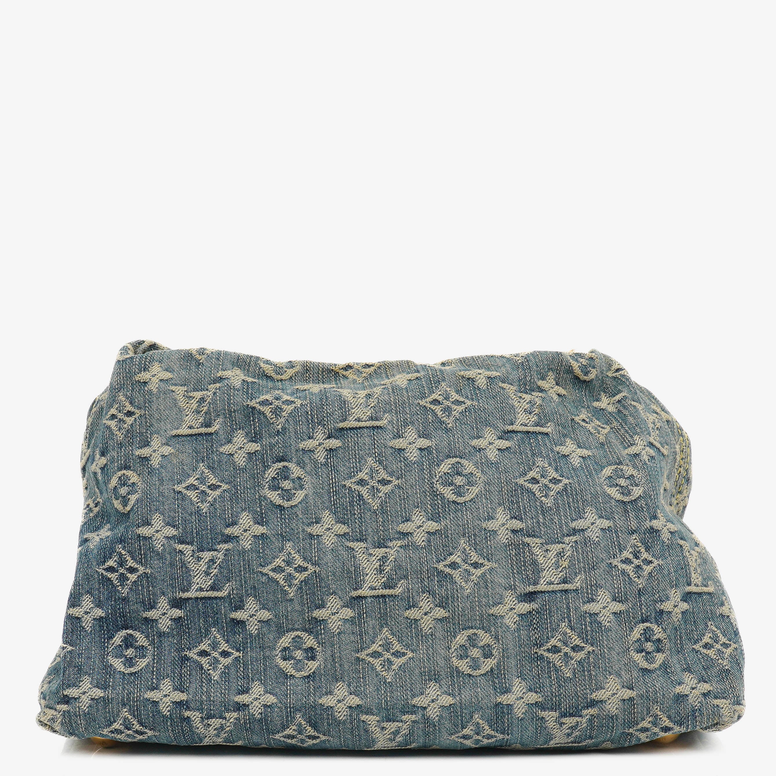 Louis Vuitton Baggy PM Monogram Denim Shoulder Bag