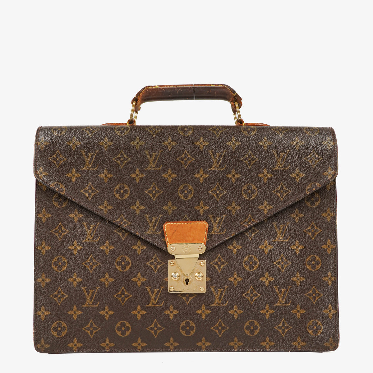 Louis Vuitton Serviette Conseiller Monogram Canvas Briefcase