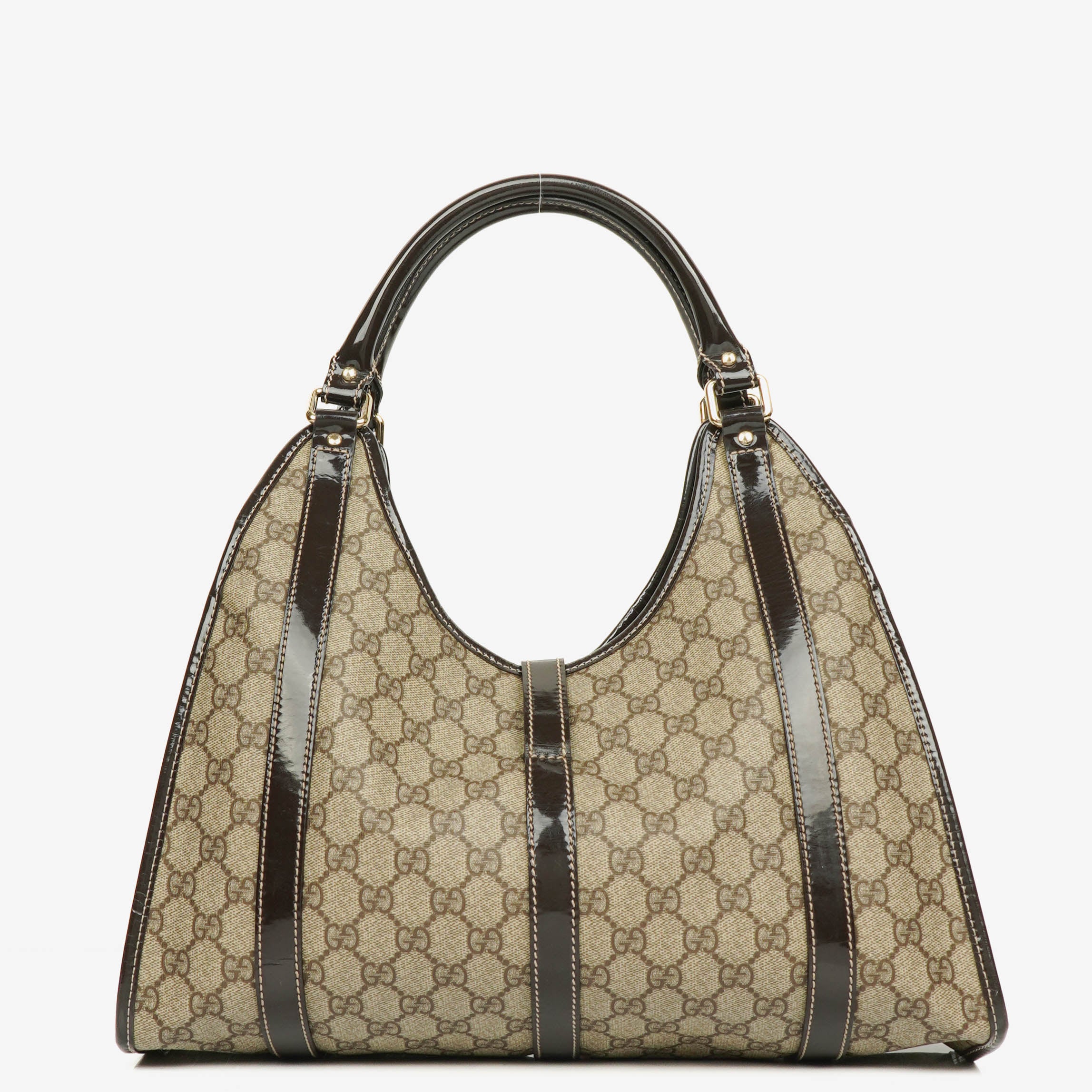 Gucci Supreme GG Canvas Bardot Joy Shoulder Bag