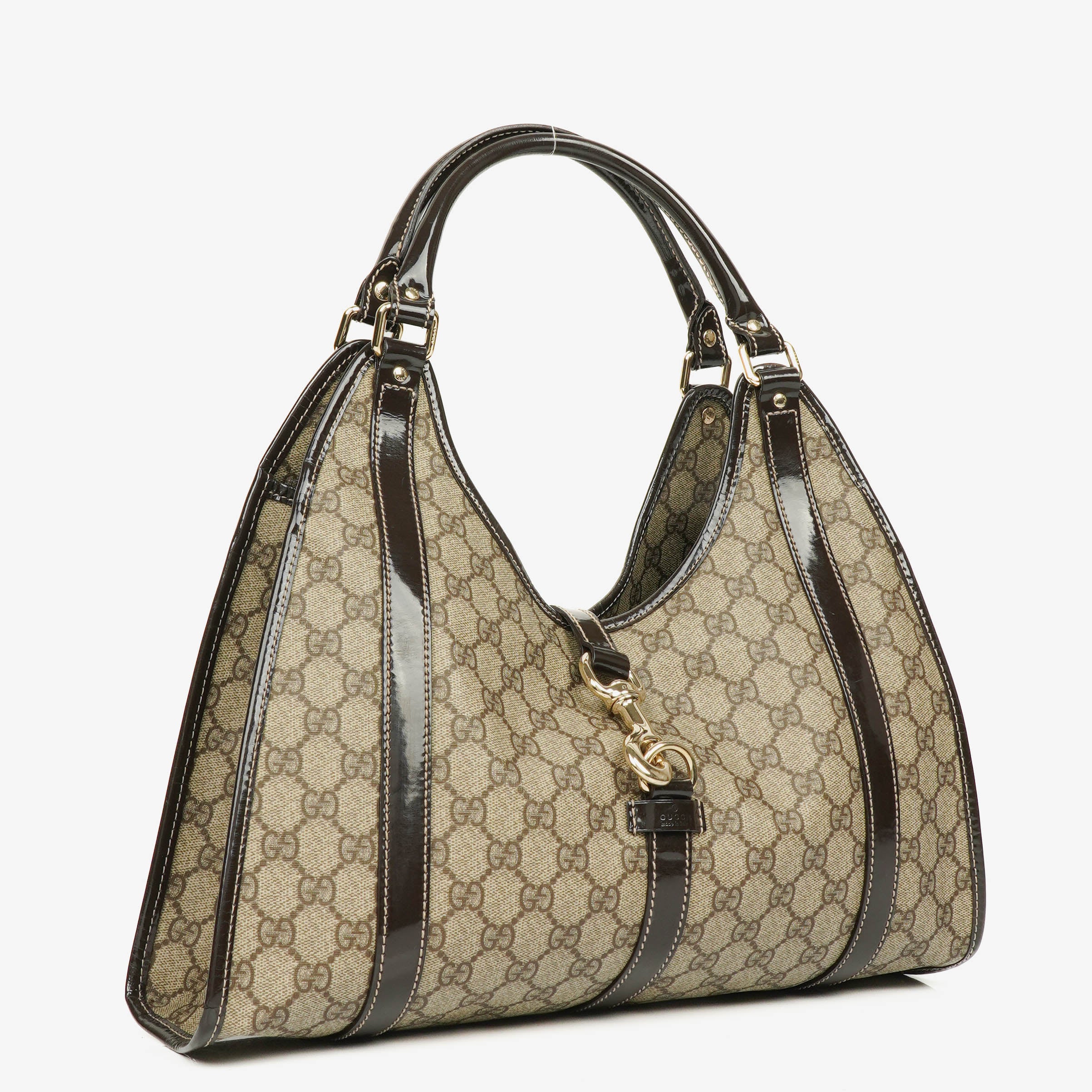 Gucci Supreme GG Canvas Bardot Joy Shoulder Bag