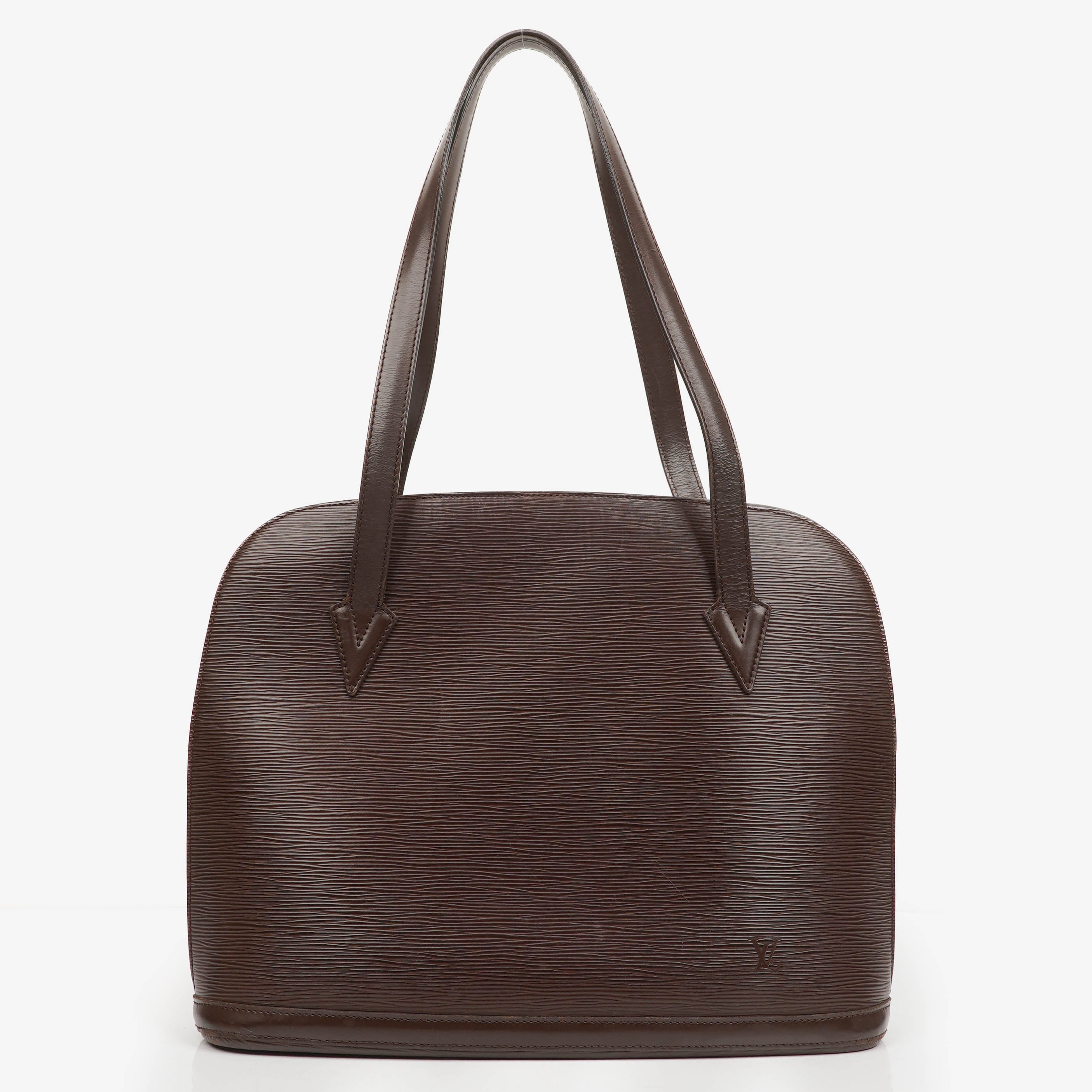 Louis Vuitton Brown Epi Leather Lussac Tote Bag