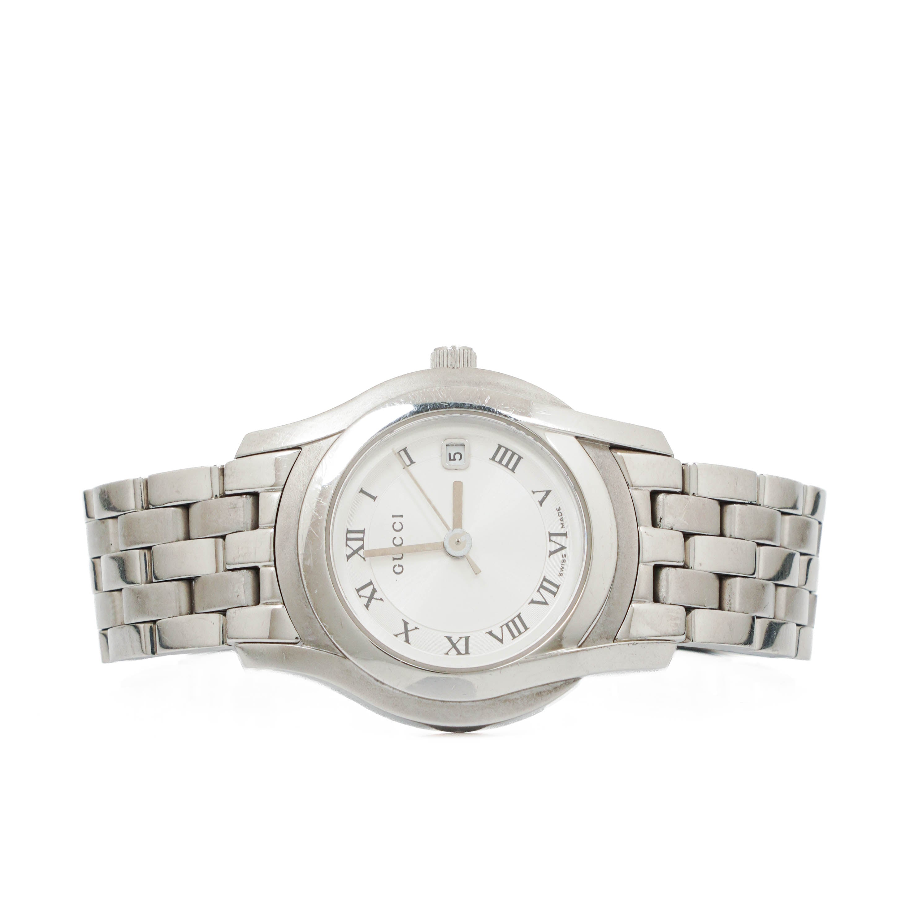 Gucci 5500L Classic Women's Stainless Steel Watch