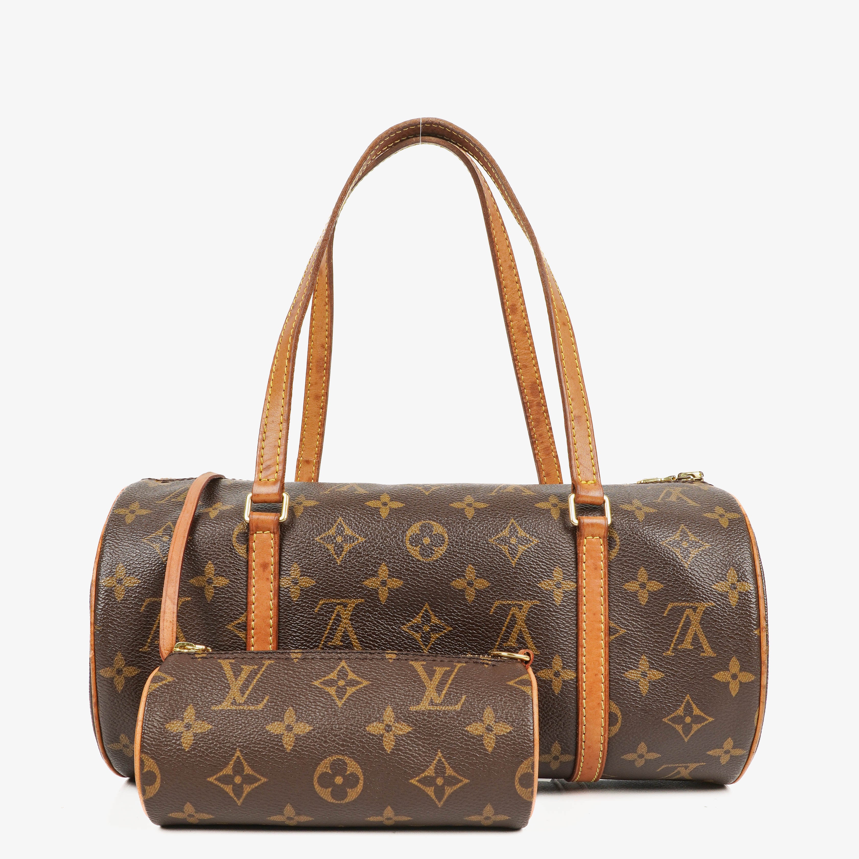 Louis Vuitton Papillon 30 Vintage Monogram Canvas Handbag