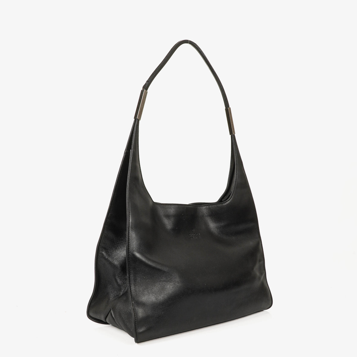 Gucci Black Leather Shoulder Bag