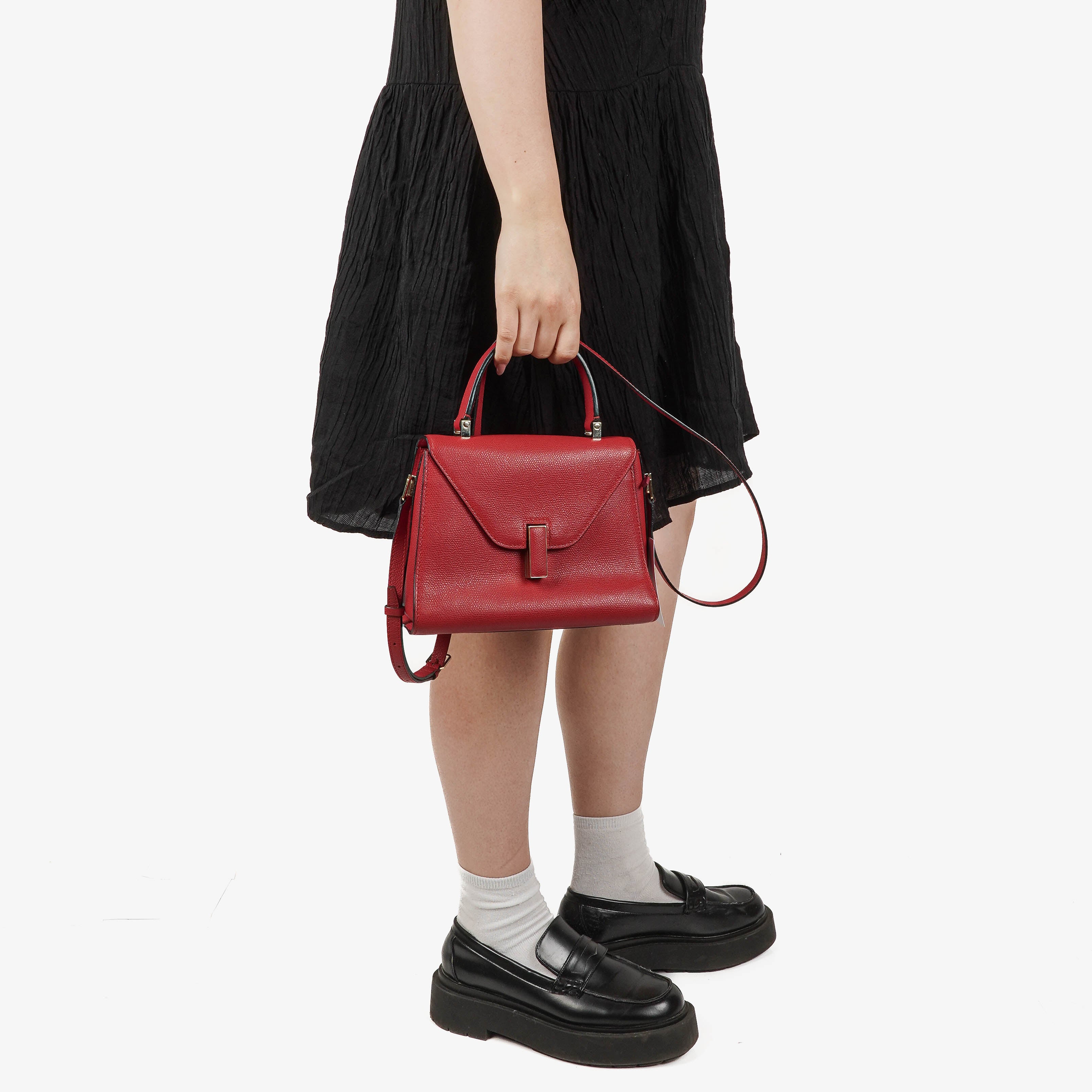Valextra Iside Leather Handbag
