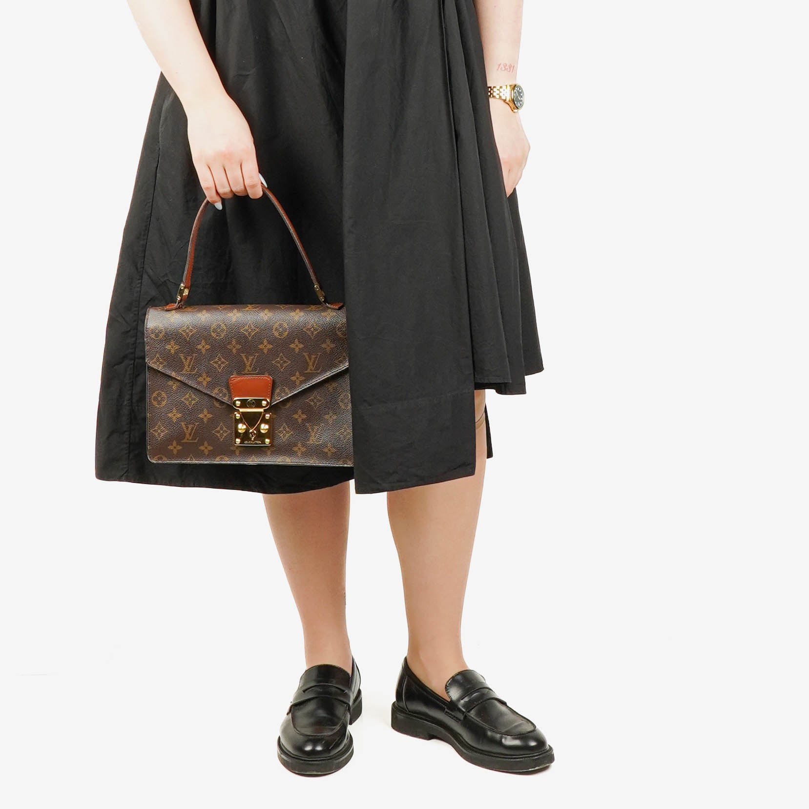 Louis Vuitton Concorde Monogram Canvas Bag