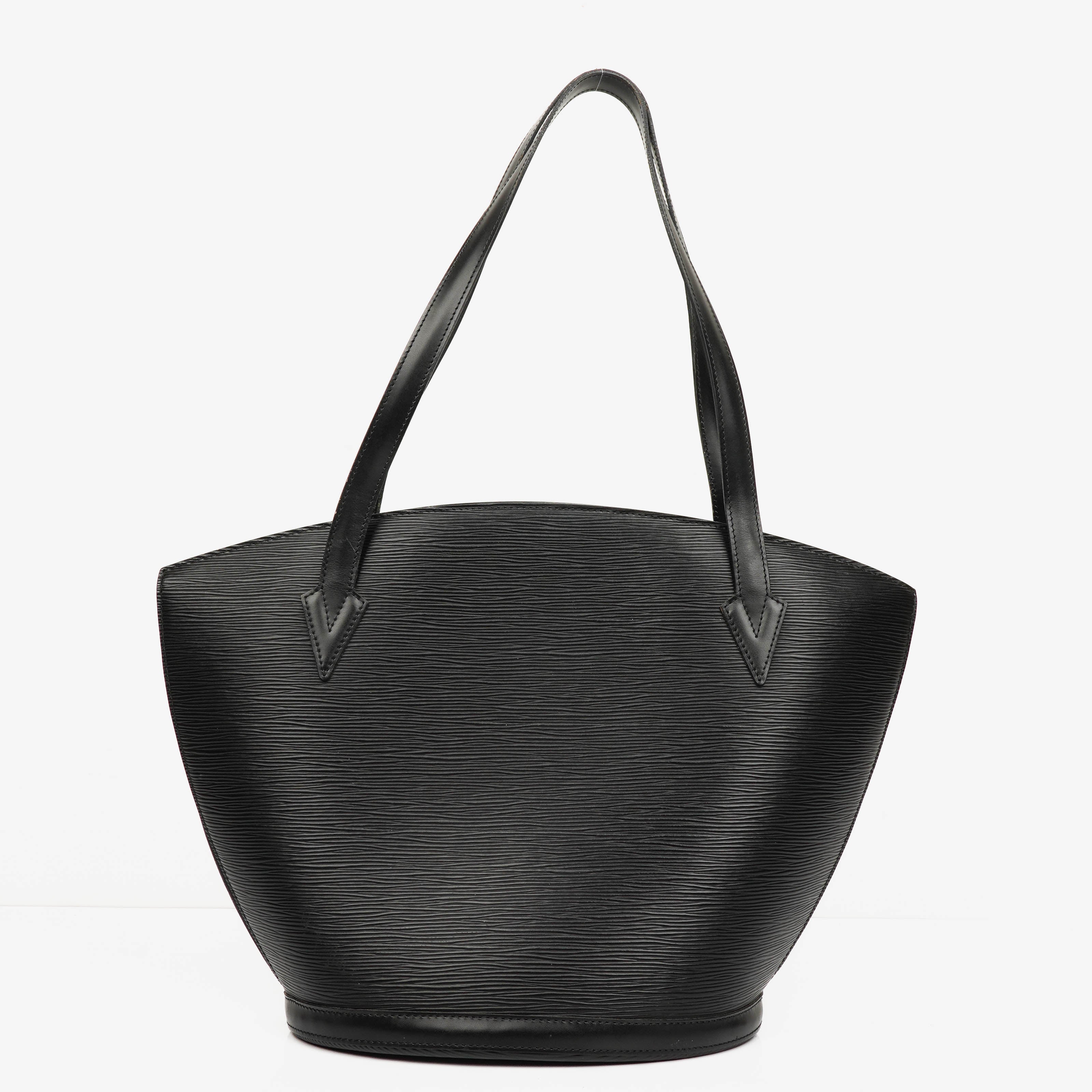 Louis Vuitton Black EPI Leather Saint Jacques GM Shoulder Bag