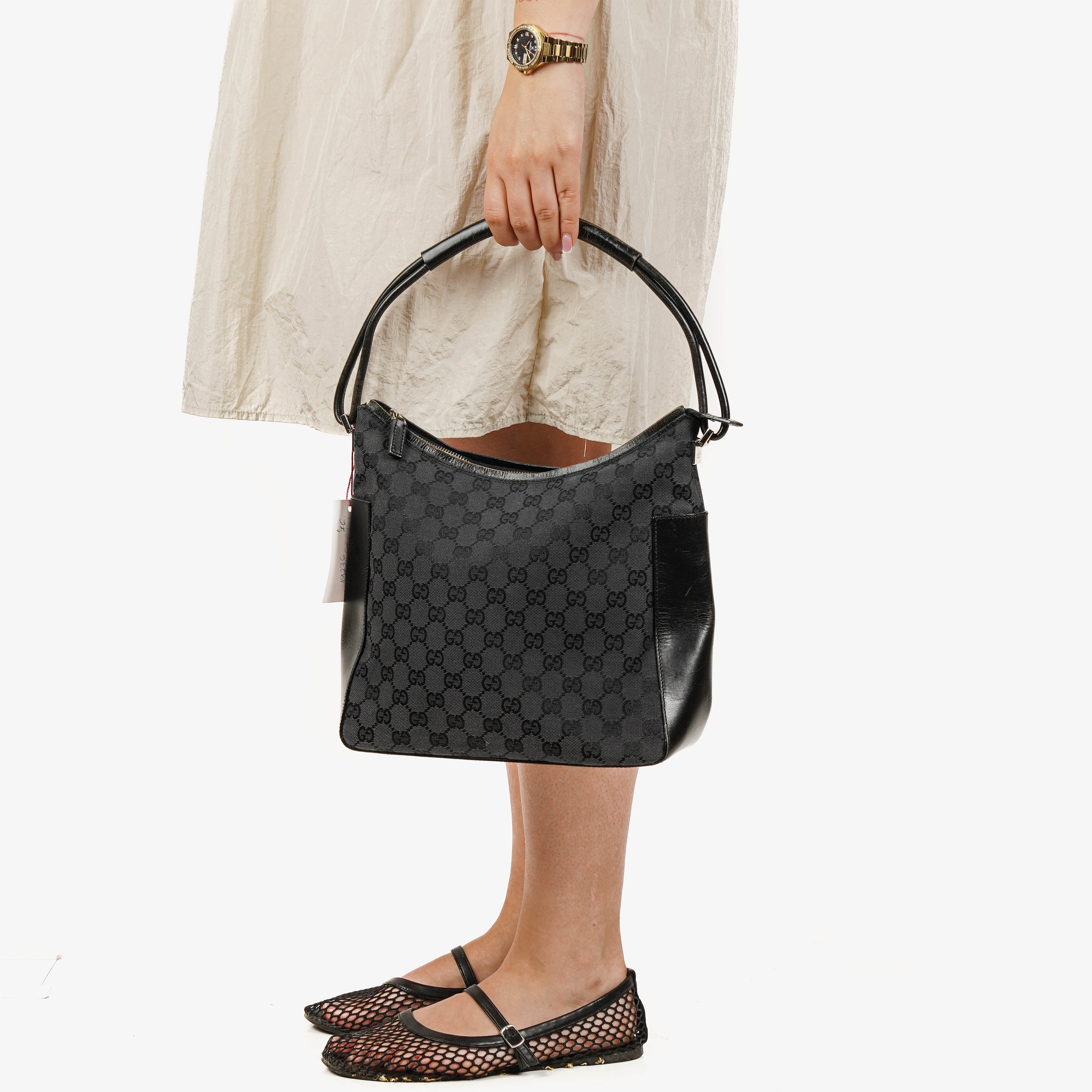 Gucci GG Black Shoulder Shoulder Bag