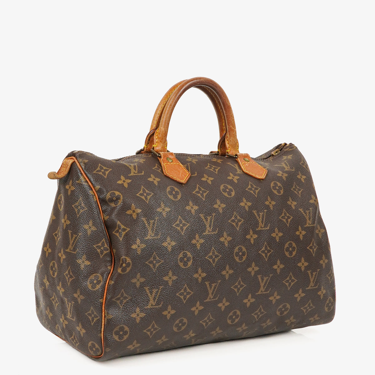 Louis Vuitton Speedy 35 Monogram Canvas Handbag