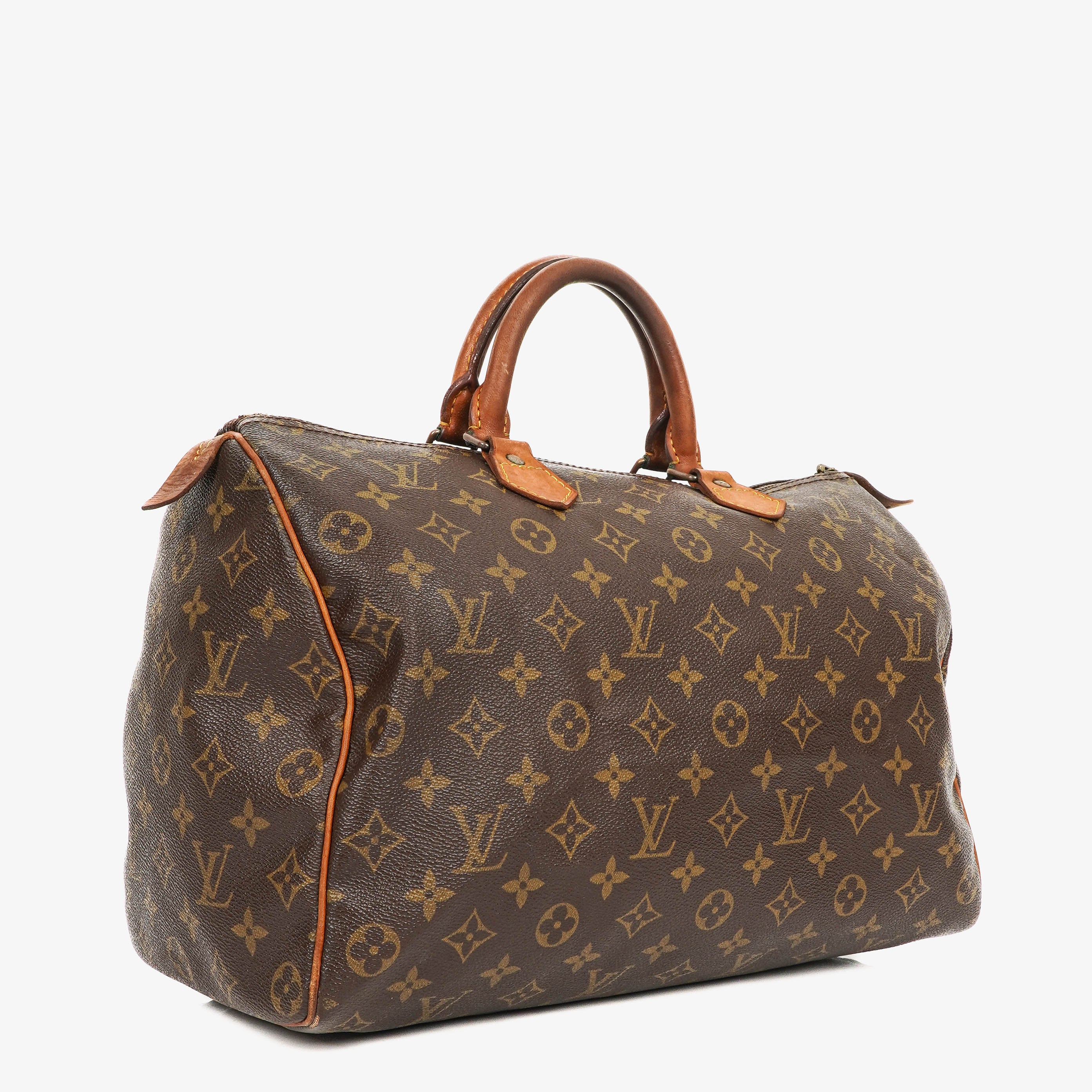 Louis Vuitton Speedy 35 Monogram Canvas Handbag