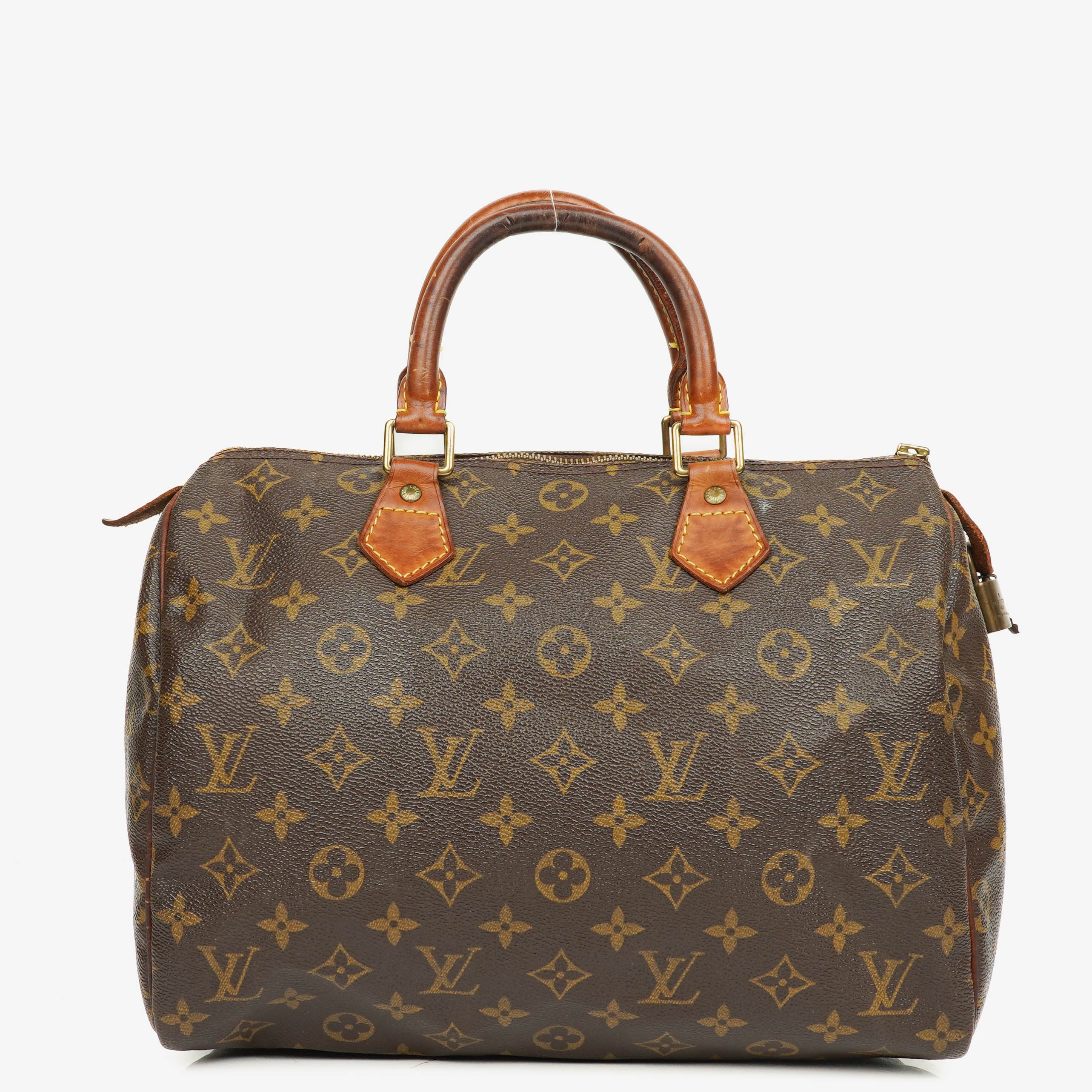 Louis Vuitton Speedy 30 Monogram Canvas Handbag