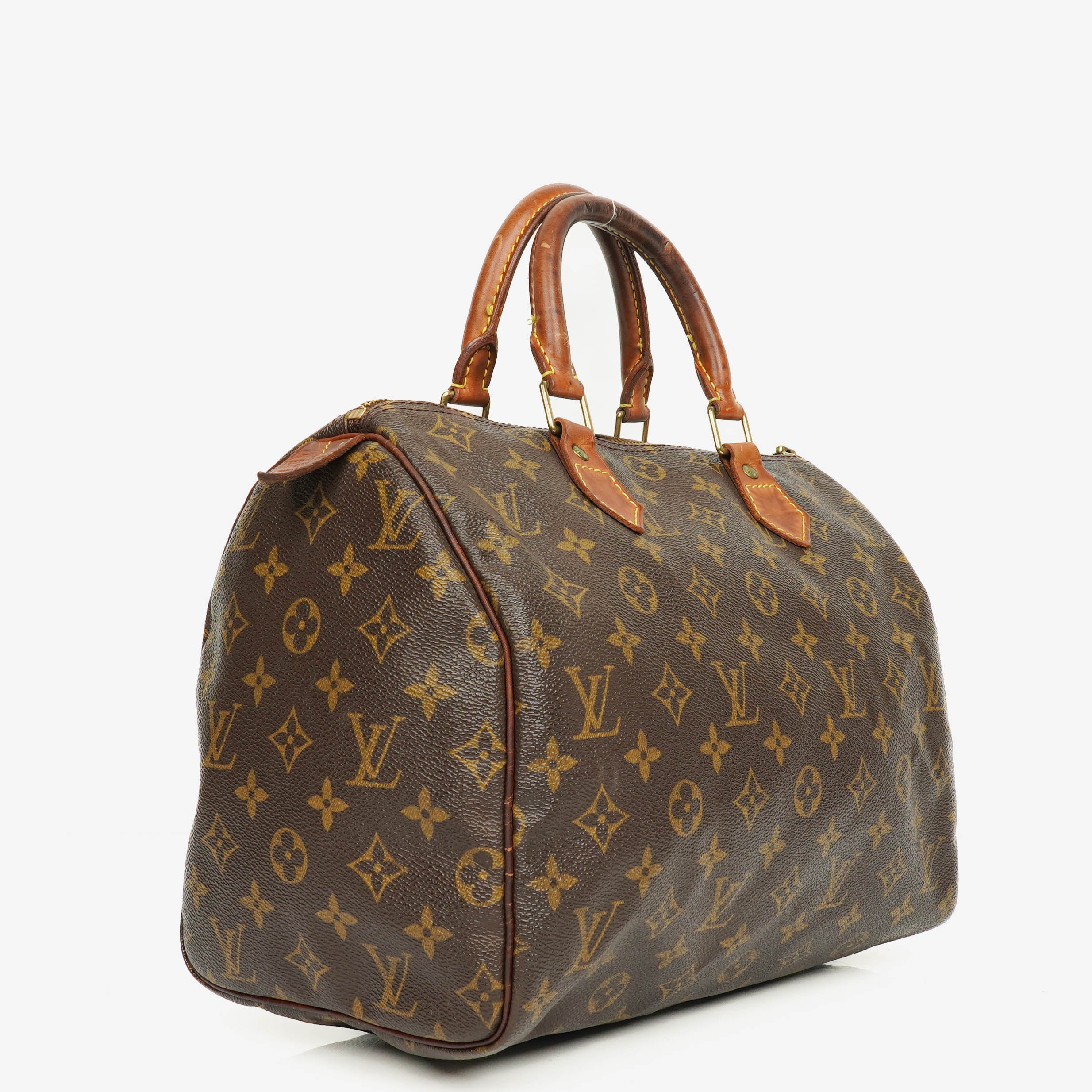 Louis Vuitton Speedy 30 Monogram Canvas Handbag