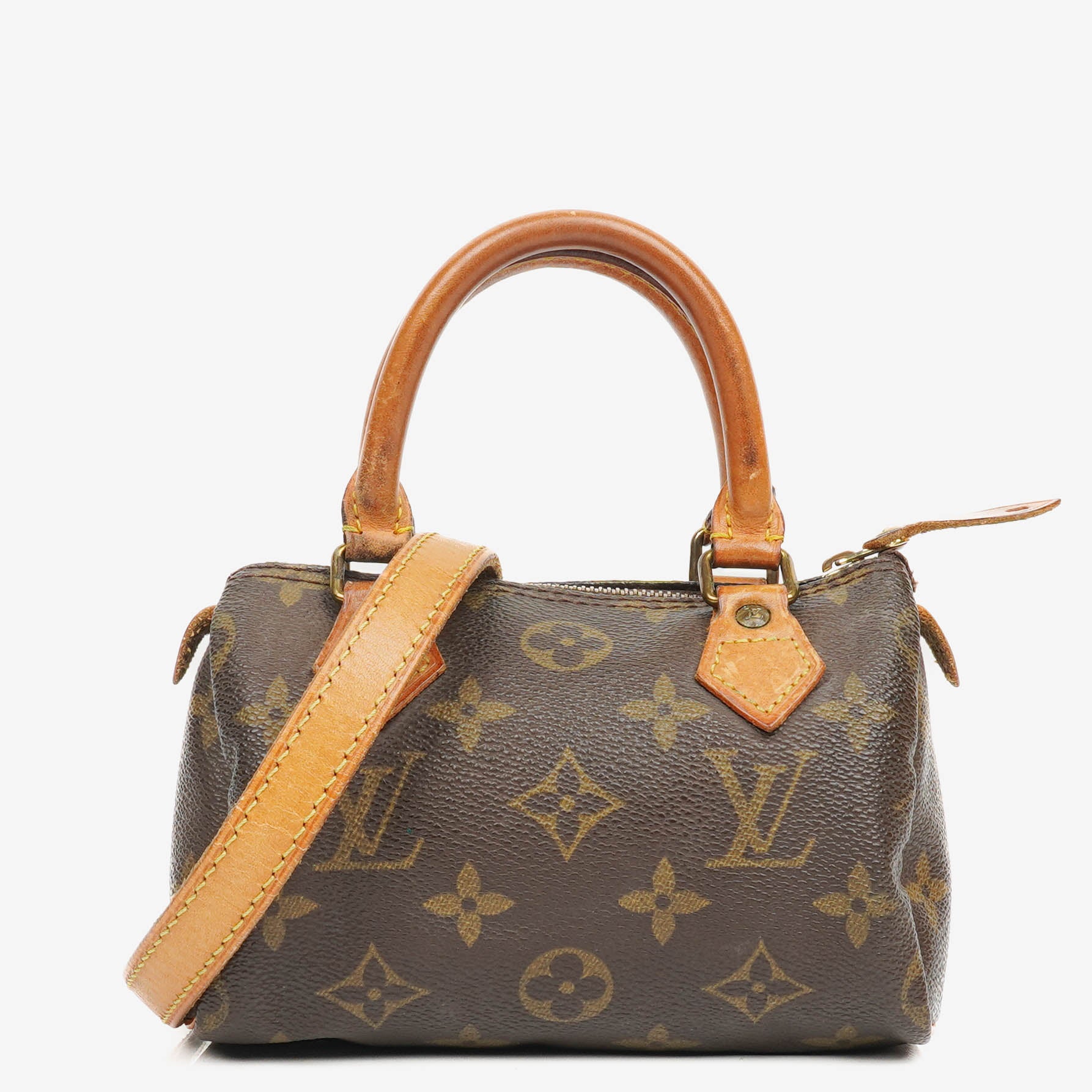 Louis Vuitton Nano Speedy Monogram Canvas Mini Bag
