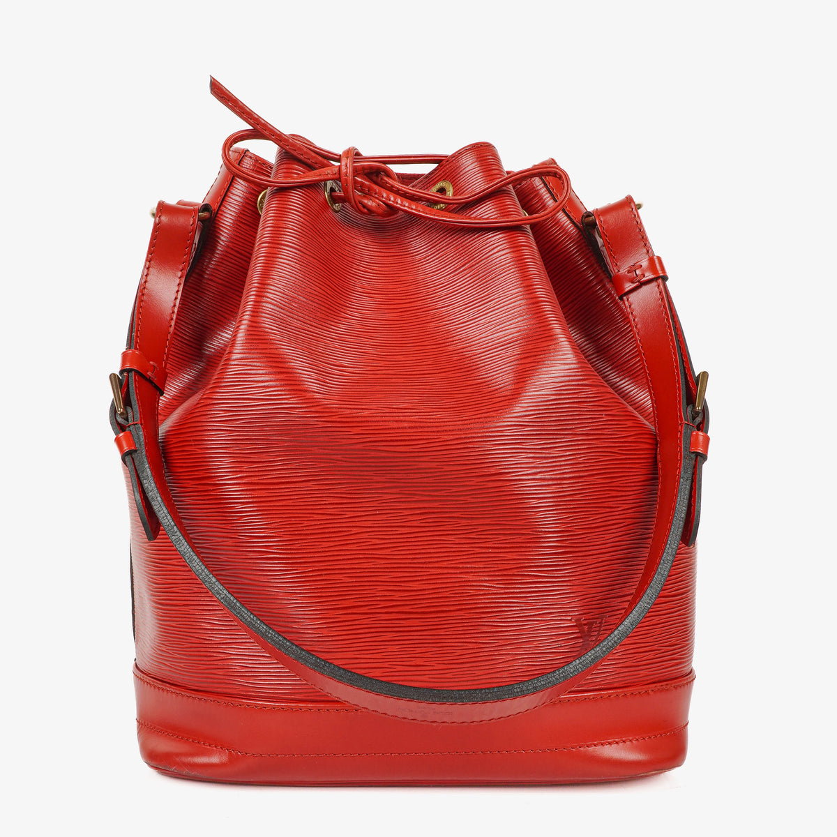 Louis Vuitton Noe Grande Red EPI Leather Shoulder Bag