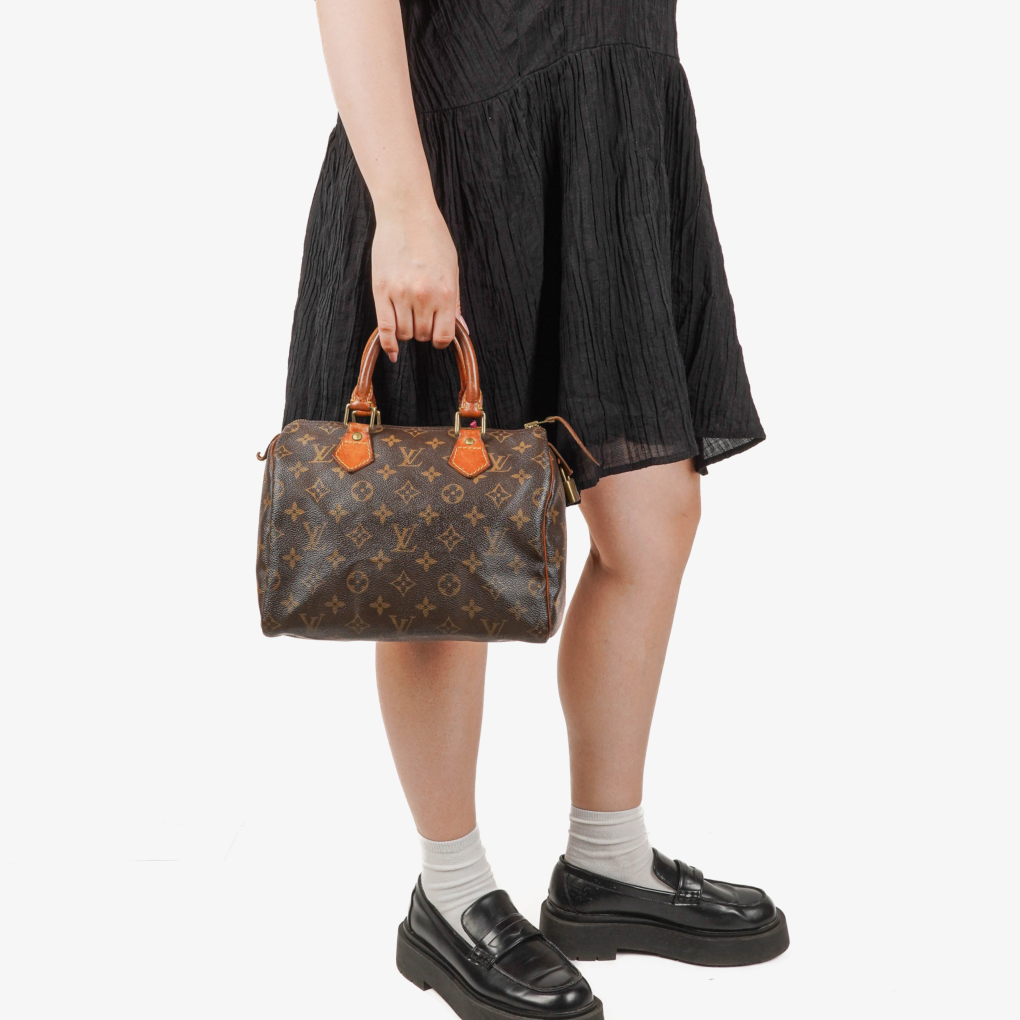 Louis Vuitton Speedy 25 Monogram Canvas Bag