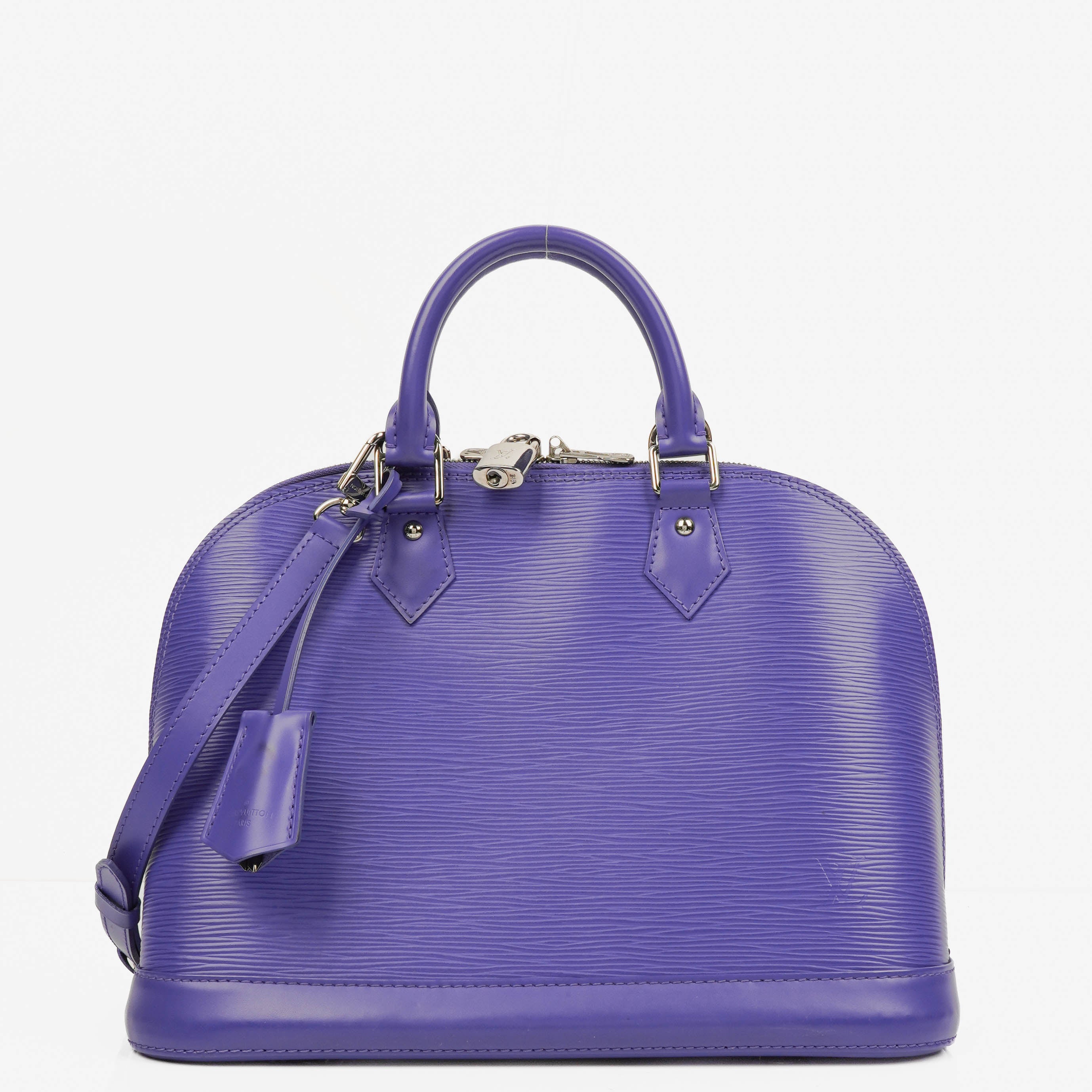 Louis Vuitton Purple/Figue Epi Leather Alma PM Handbag