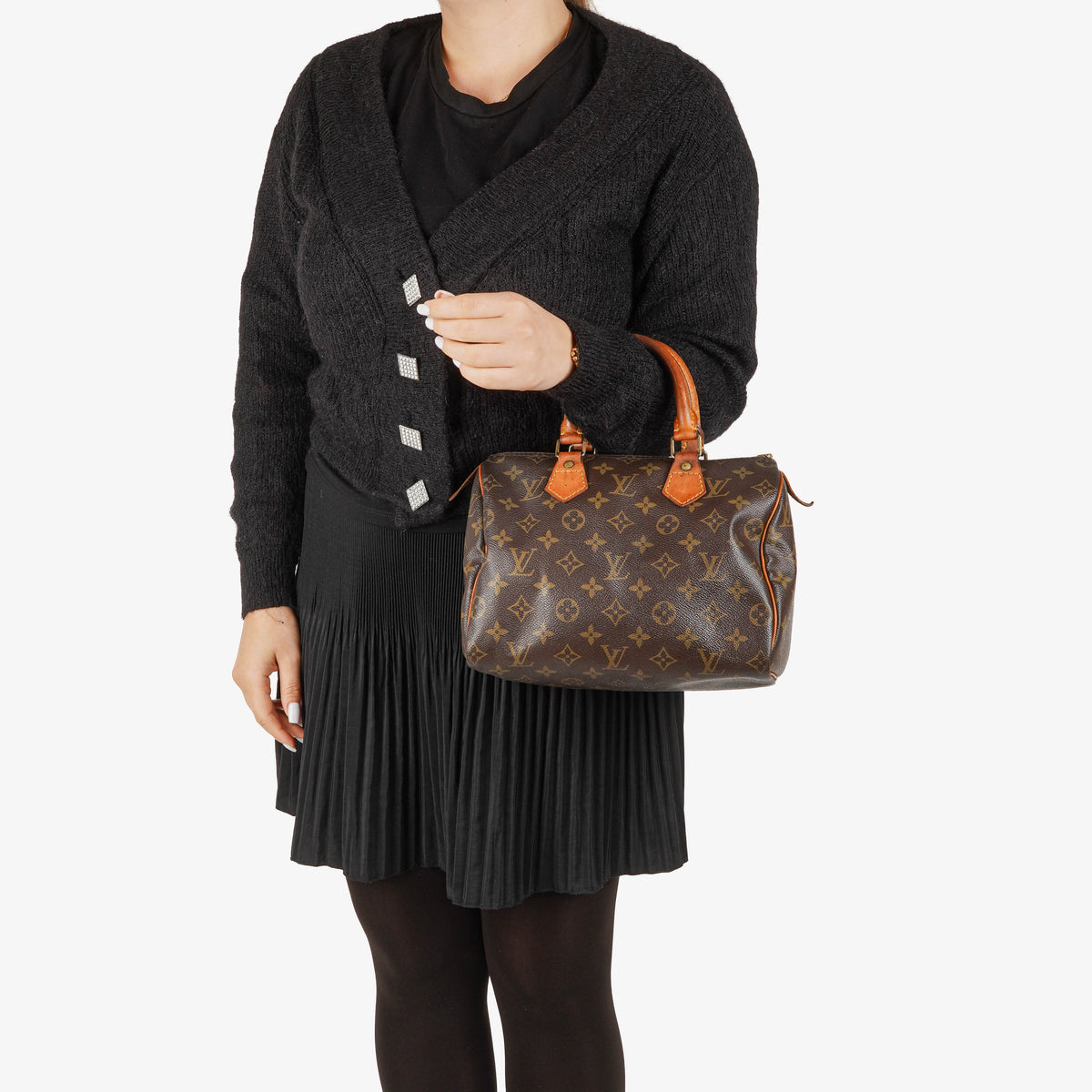 Louis Vuitton Speedy 25 Monogram Canvas Bag