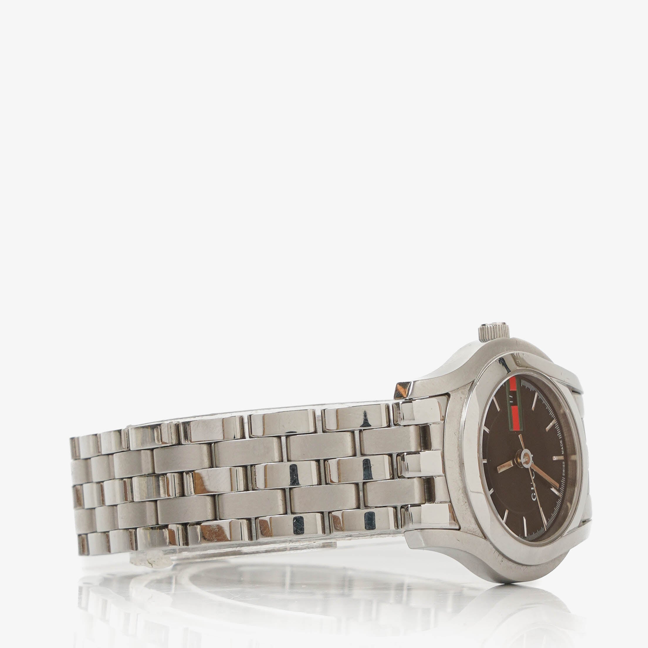 Gucci 5500L 27mm Stainless Steel Watch