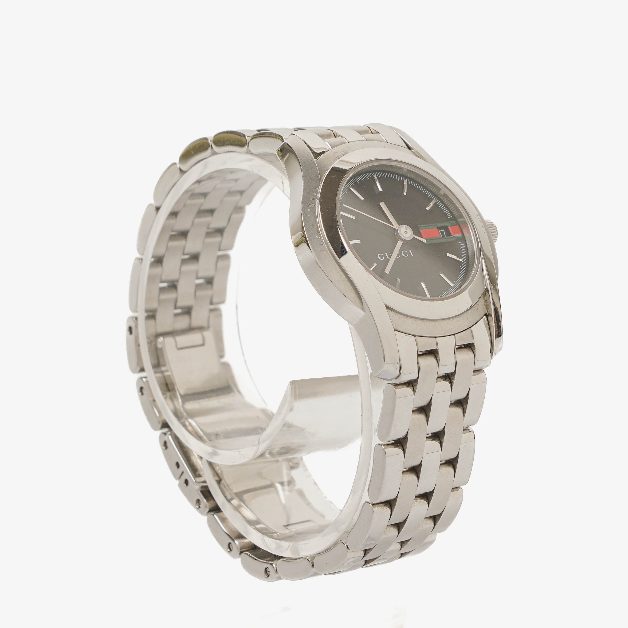 Gucci 5500L 27mm Stainless Steel Watch